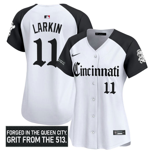 Camisa MLB Women’s Cincinnati ‘Gothic Queen City Edition’ Vapor Premier Limited Jersey