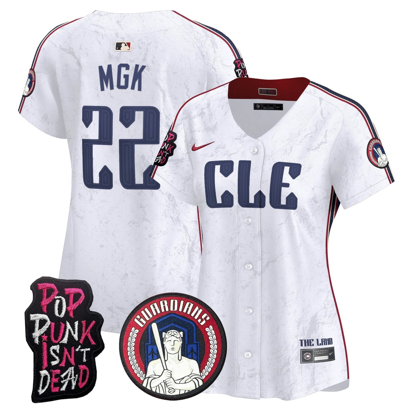 Camisa MLB Women’s Cleveland MGK Vapor Premier Limited Jersey