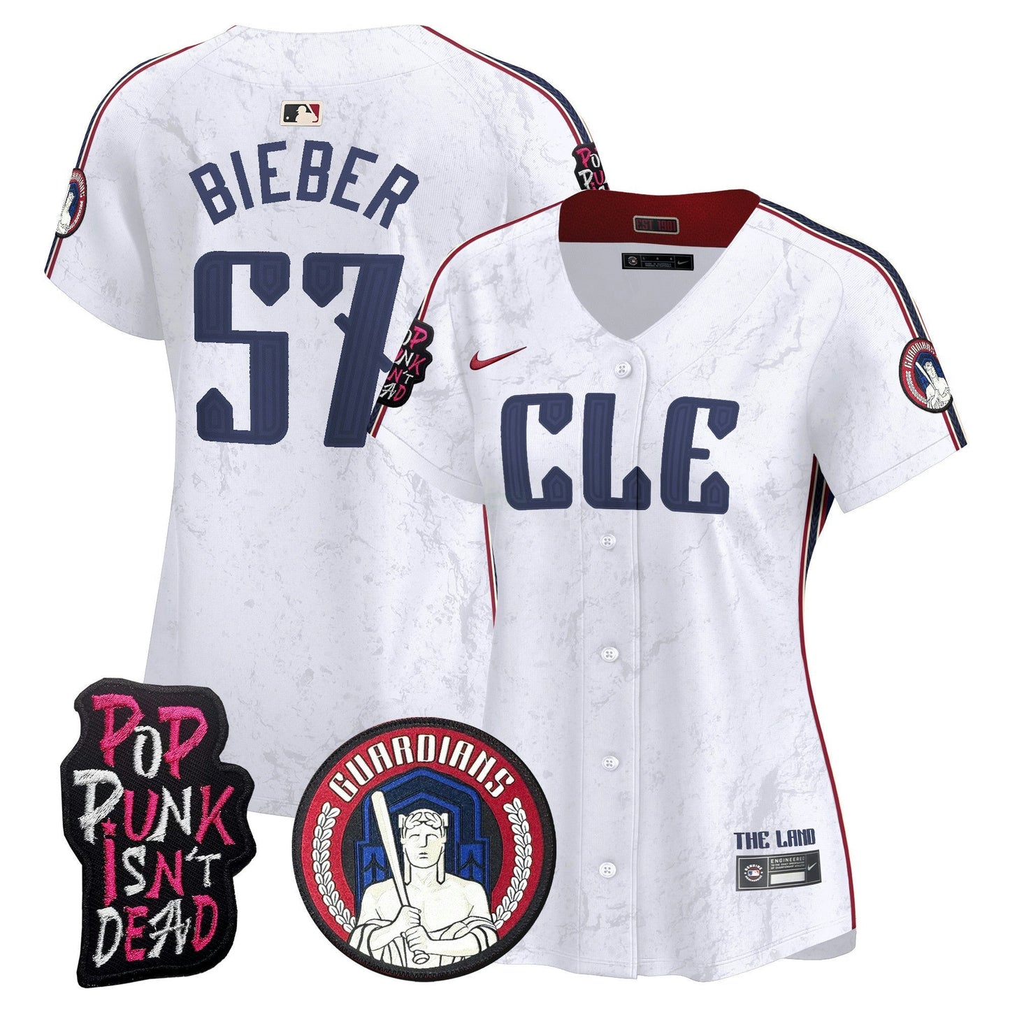 Camisa MLB Women’s Cleveland MGK Vapor Premier Limited Jersey