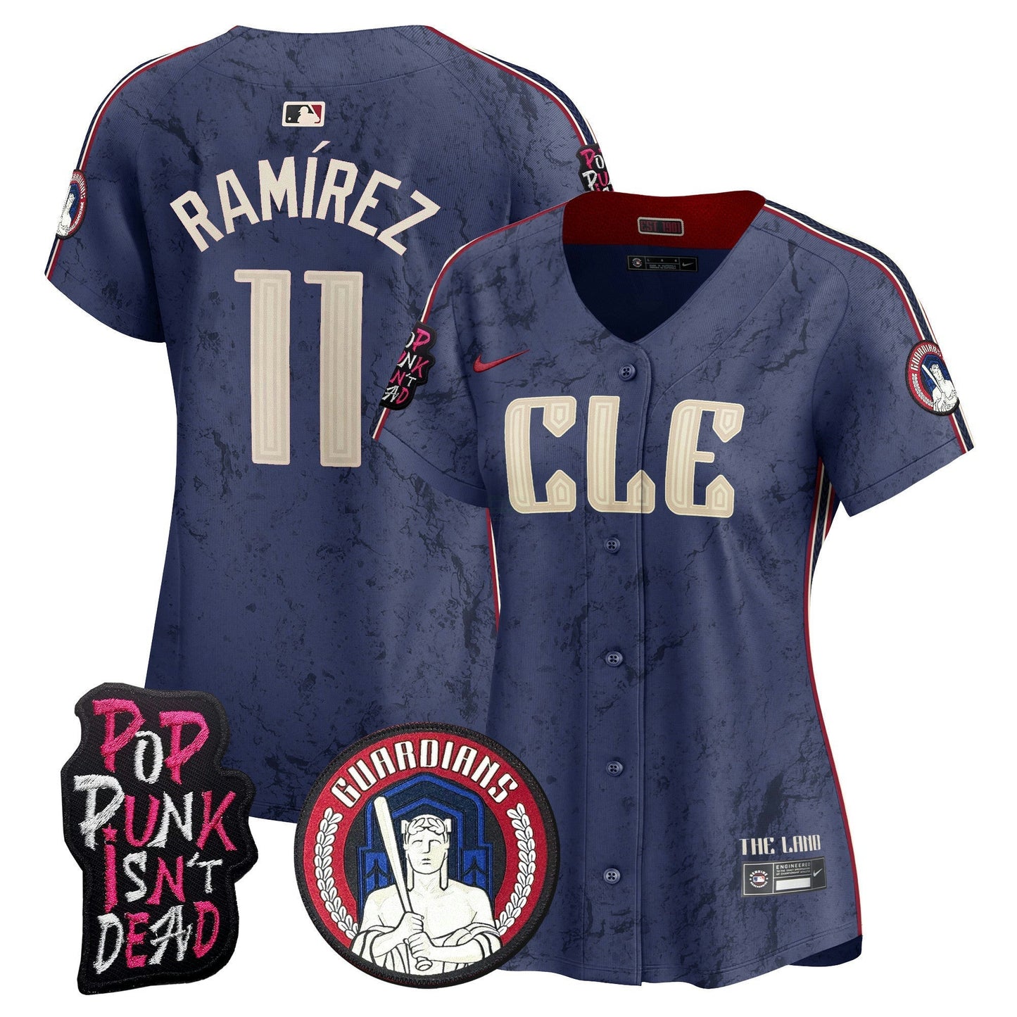 Camisa MLB Women’s Cleveland MGK Vapor Premier Limited Jersey