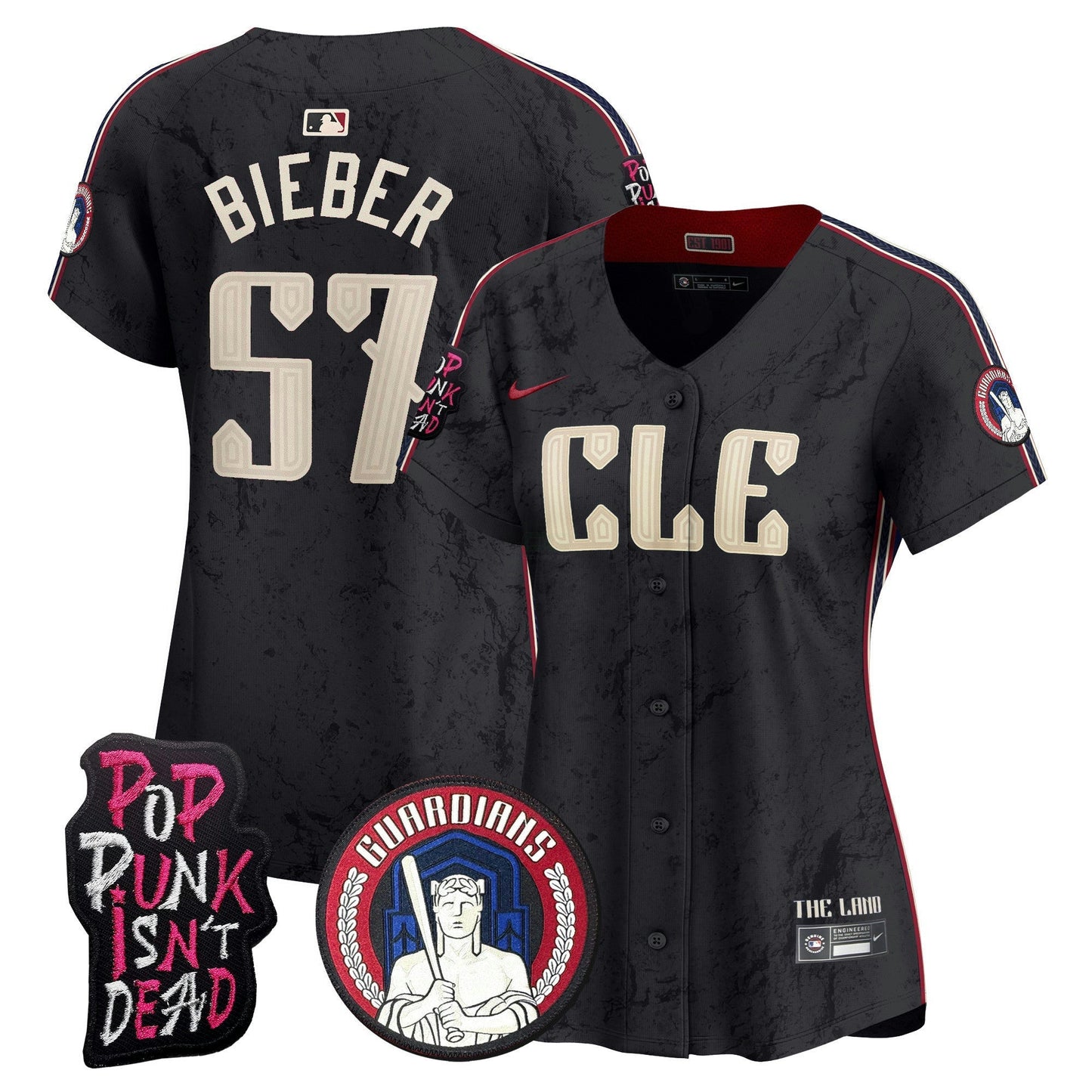 Camisa MLB Women’s Cleveland MGK Vapor Premier Limited Jersey