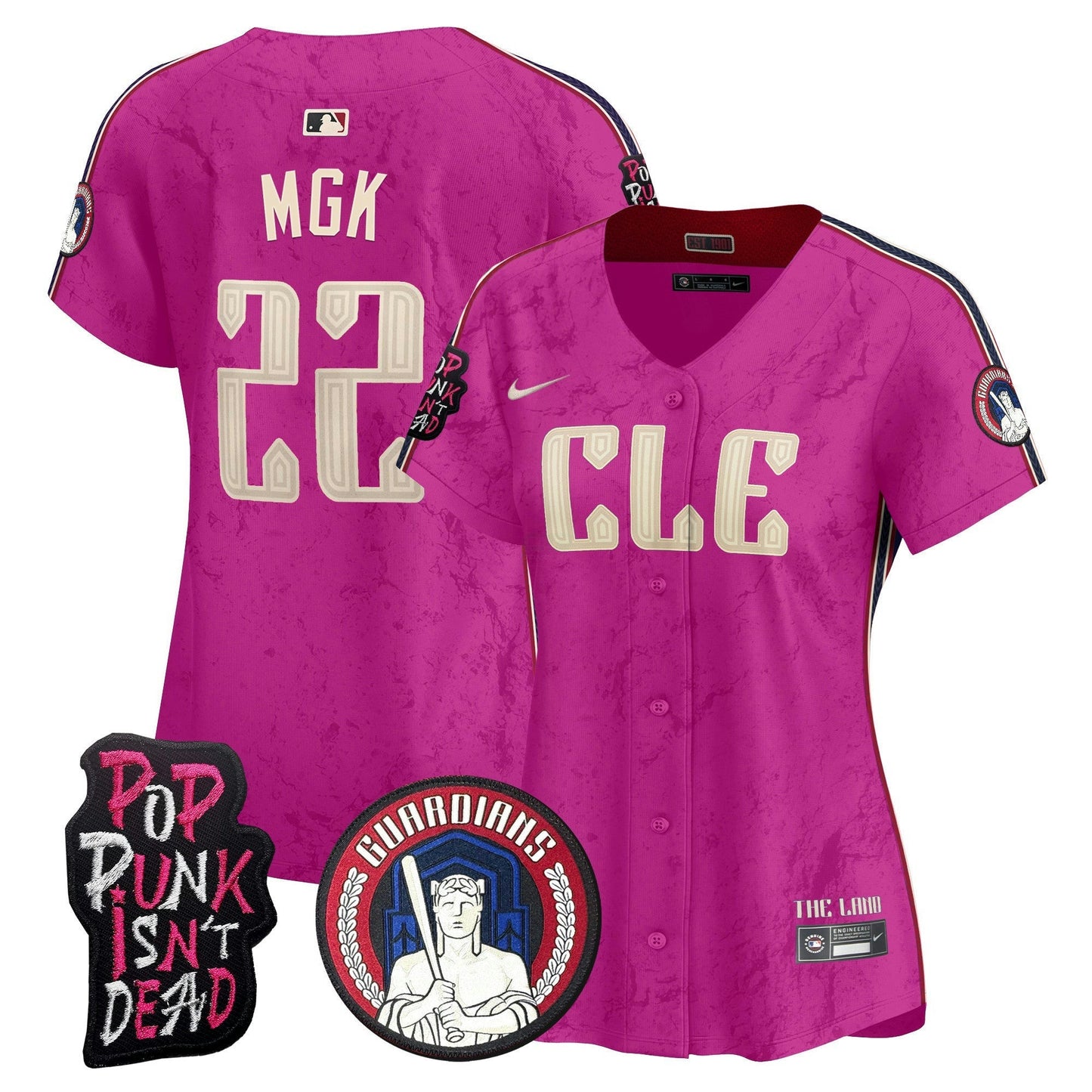 Camisa MLB Women’s Cleveland MGK Vapor Premier Limited Jersey