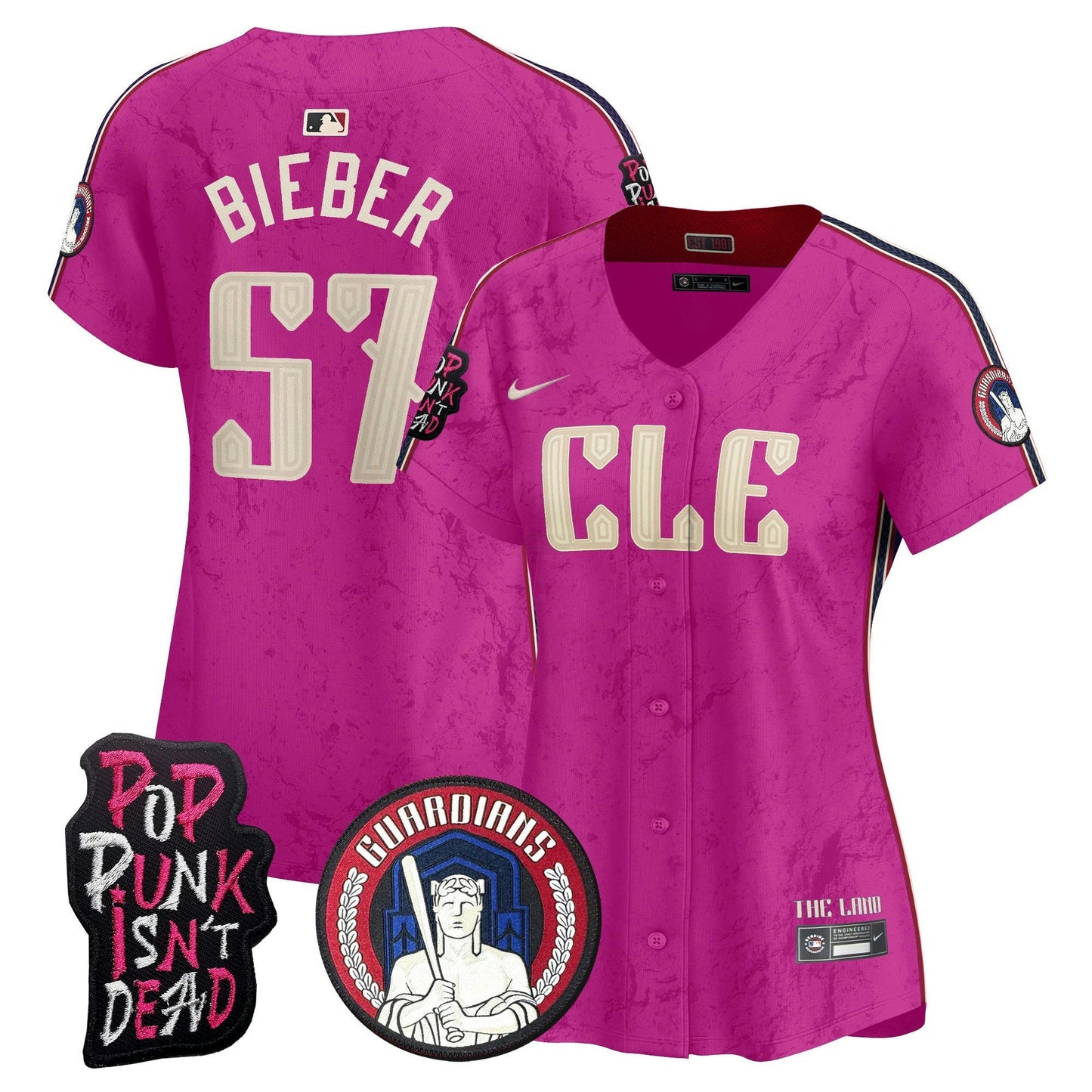 Camisa MLB Women’s Cleveland MGK Vapor Premier Limited Jersey