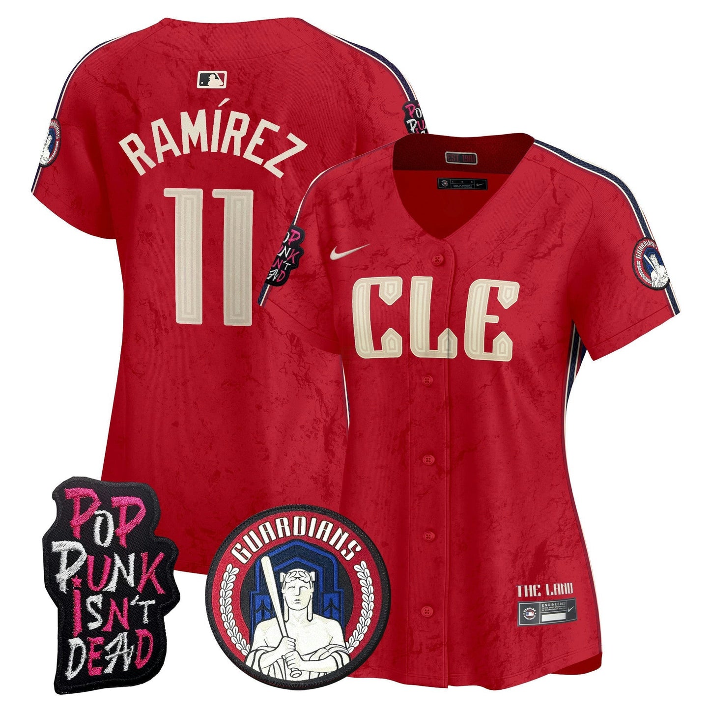 Camisa MLB Women’s Cleveland MGK Vapor Premier Limited Jersey