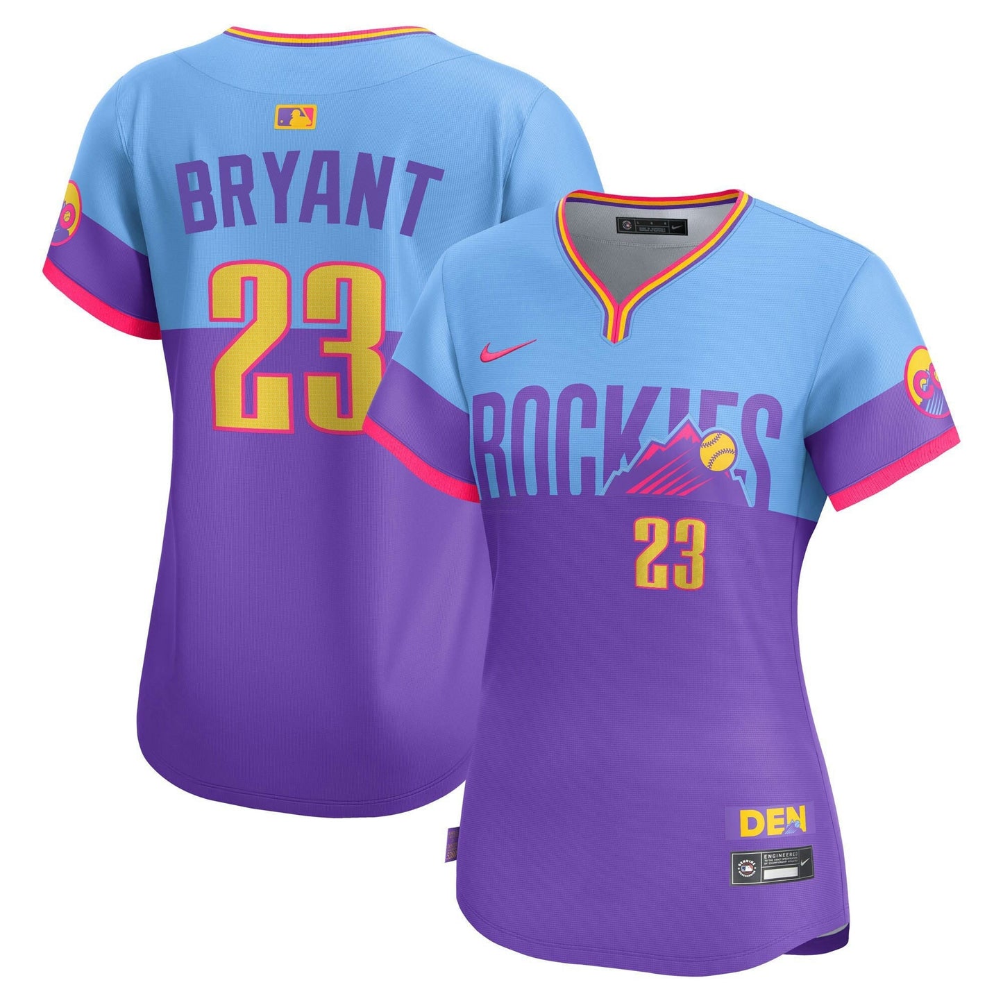 Camisa MLB Women’s Colorado 2025 City Connect Vapor Premier Limited Jersey – Stitched