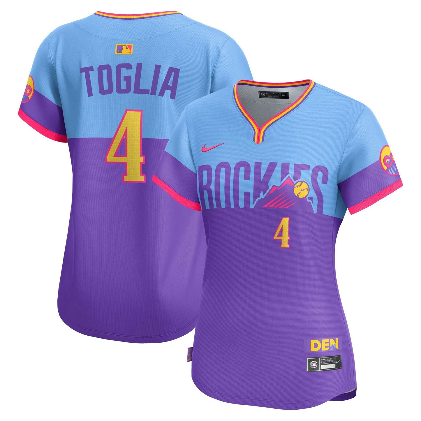 Camisa MLB Women’s Colorado 2025 City Connect Vapor Premier Limited Jersey – Stitched