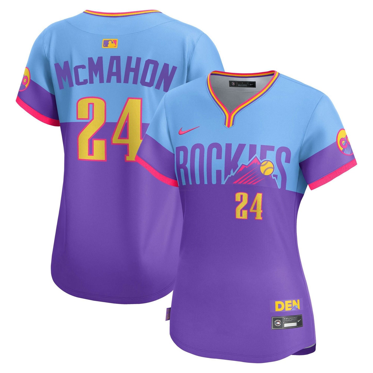 Camisa MLB Women’s Colorado 2025 City Connect Vapor Premier Limited Jersey – Stitched