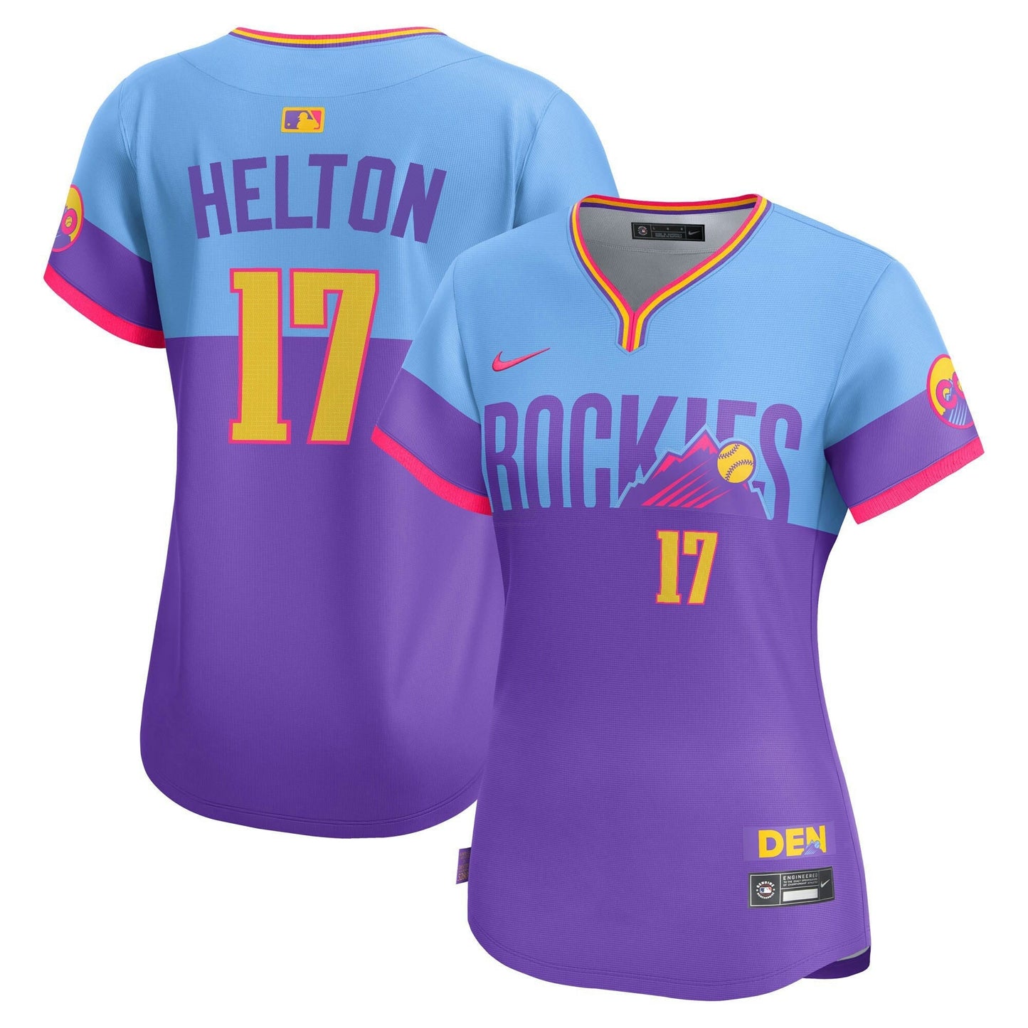 Camisa MLB Women’s Colorado 2025 City Connect Vapor Premier Limited Jersey – Stitched