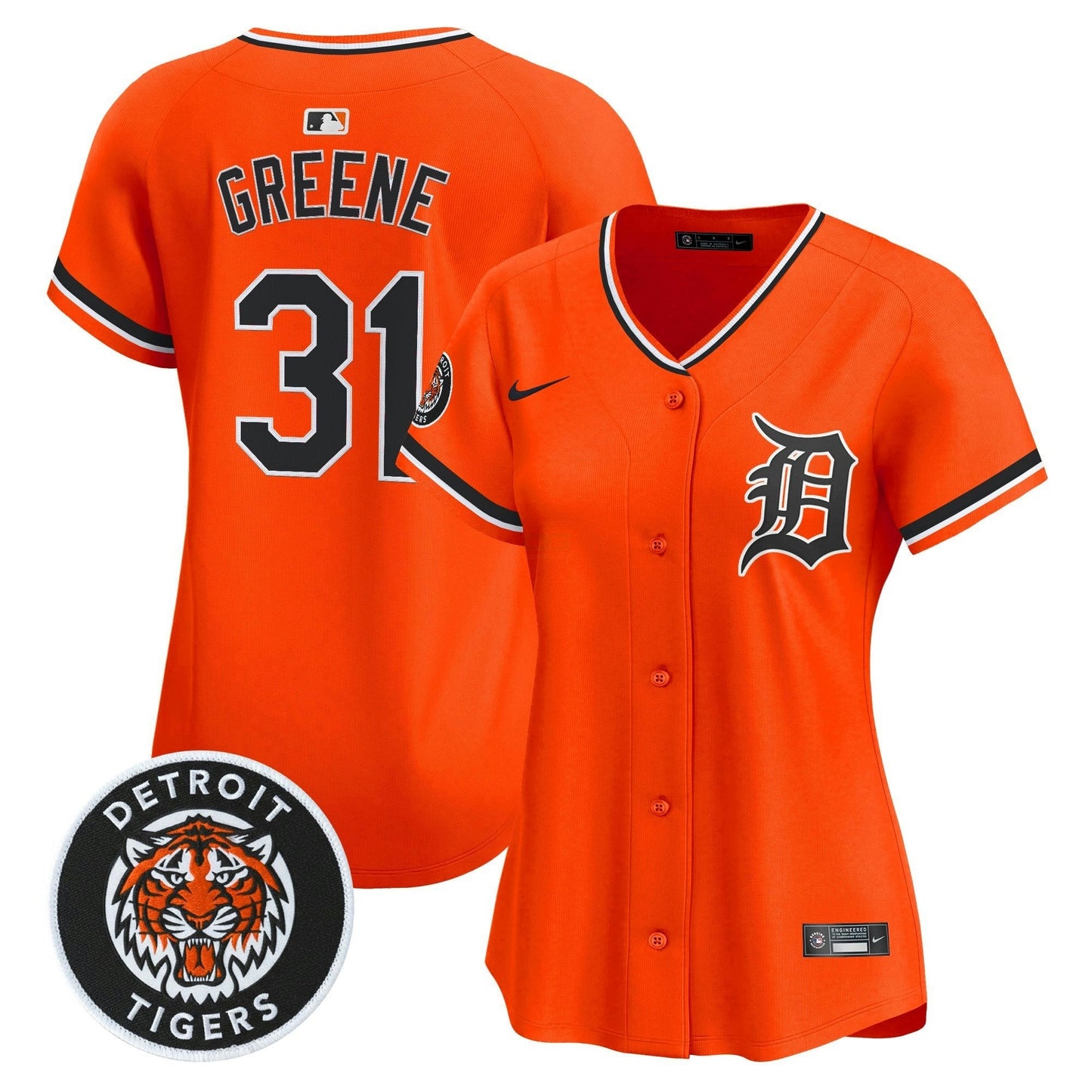 Camisa MLB Women’s Detroit 2026 Alternativa Vapor Premier Limited Jersey