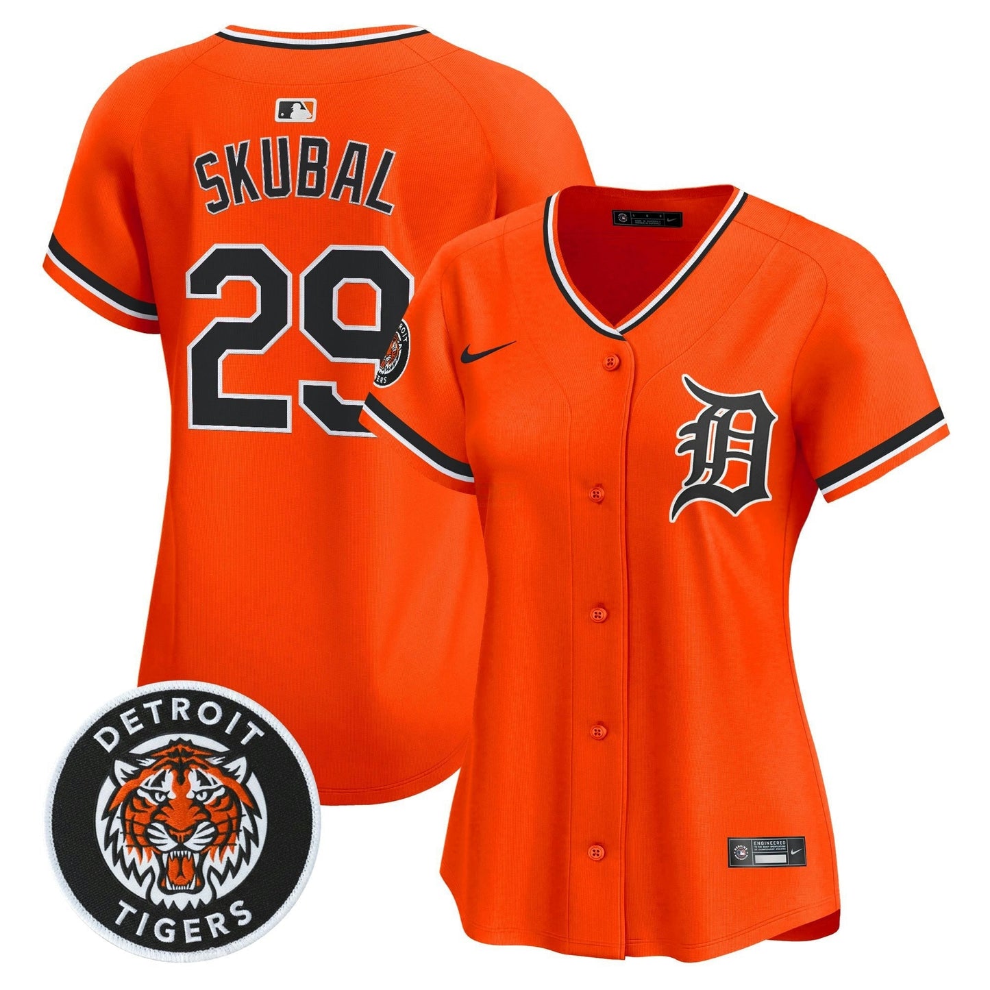 Camisa MLB Women’s Detroit 2026 Alternativa Vapor Premier Limited Jersey