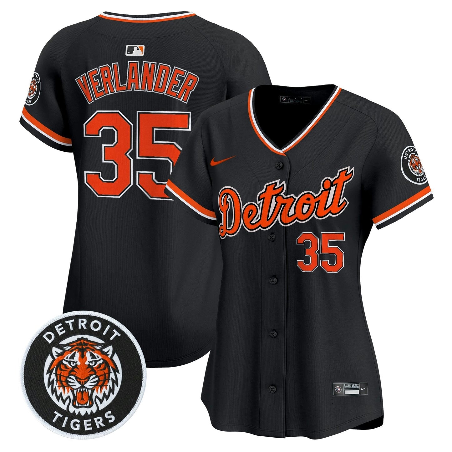 Camisa MLB Women’s Detroit 2026 Alternativa Vapor Premier Limited Jersey