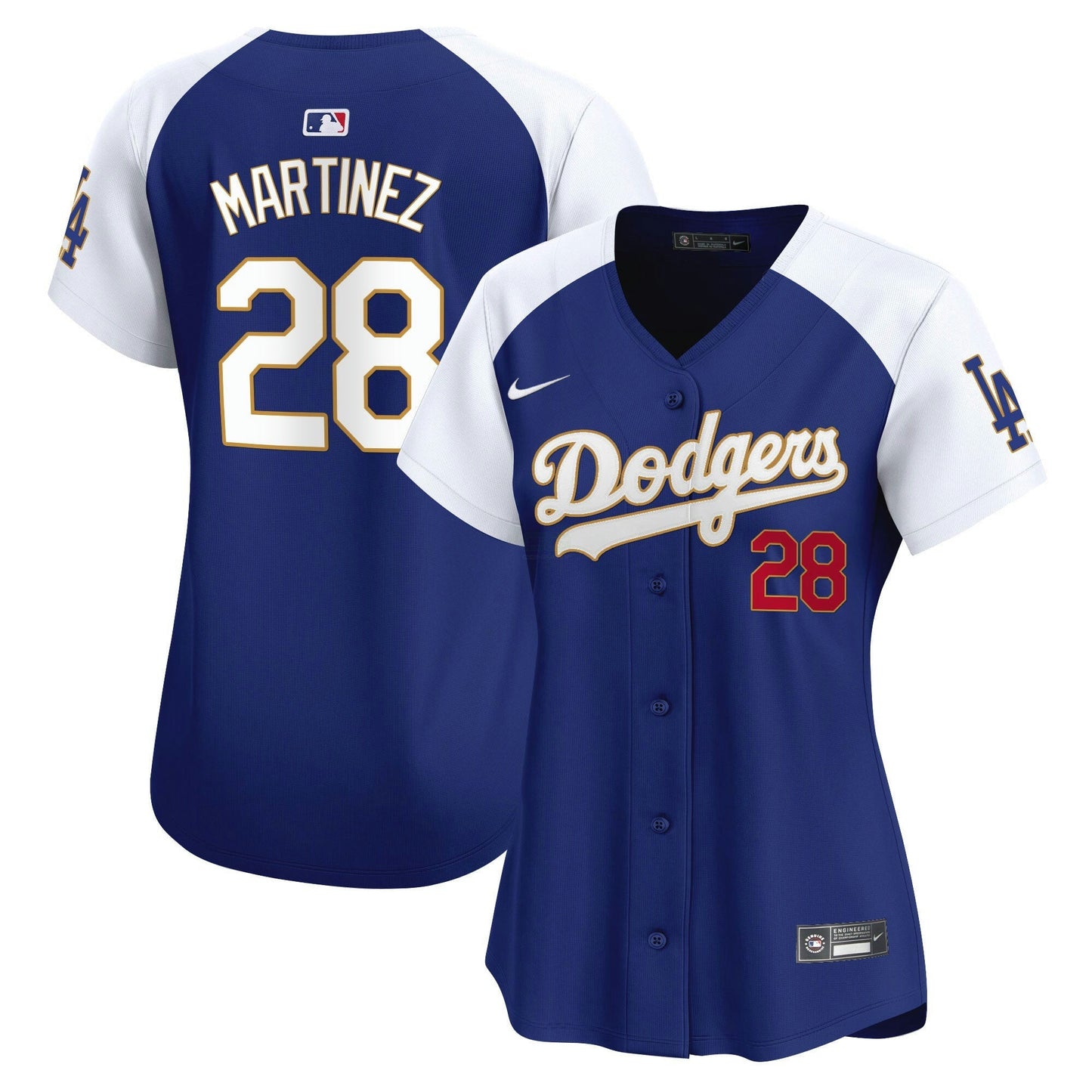 Camisa MLB Women’s Gold Trim Vapor Premier Limited Jersey