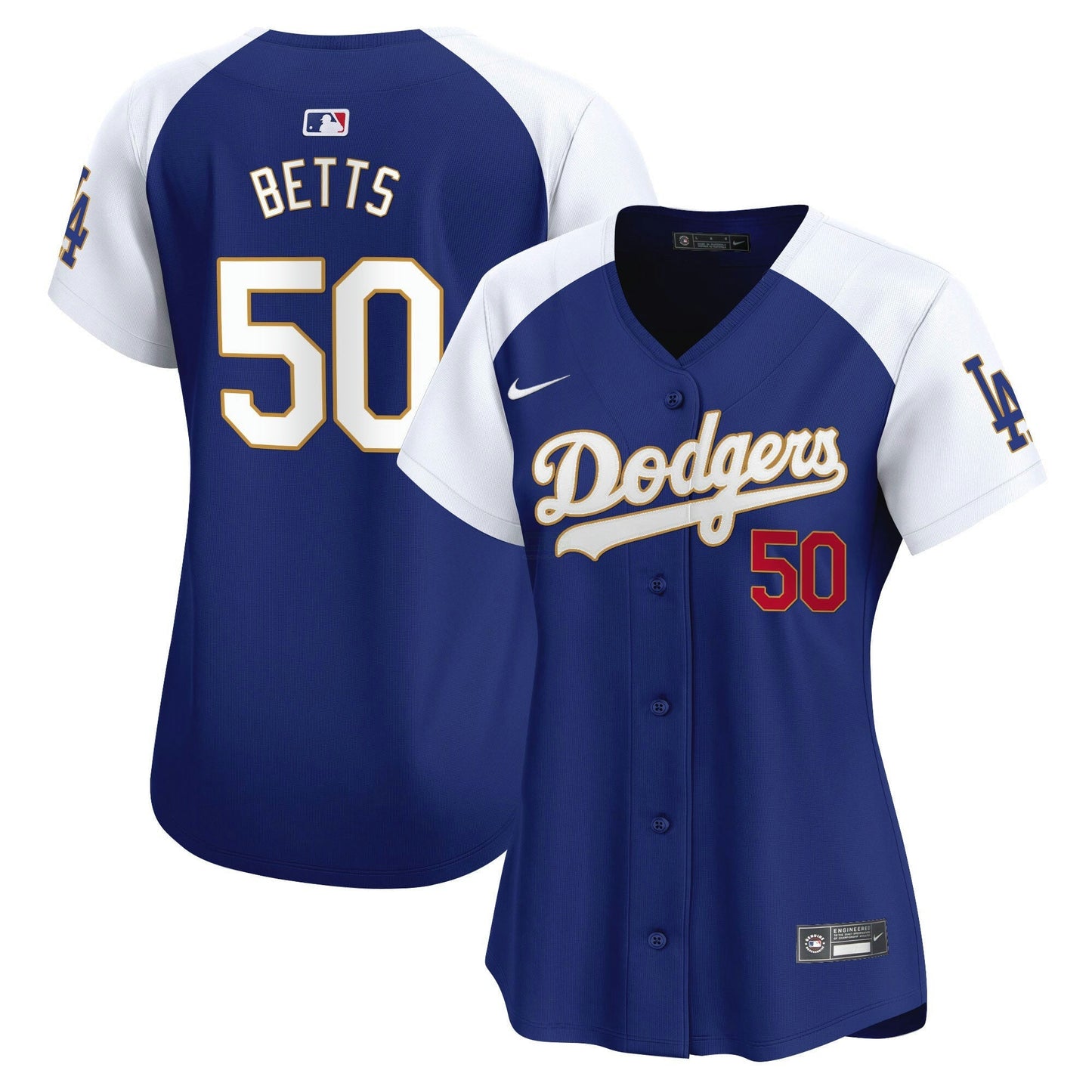 Camisa MLB Women’s Gold Trim Vapor Premier Limited Jersey