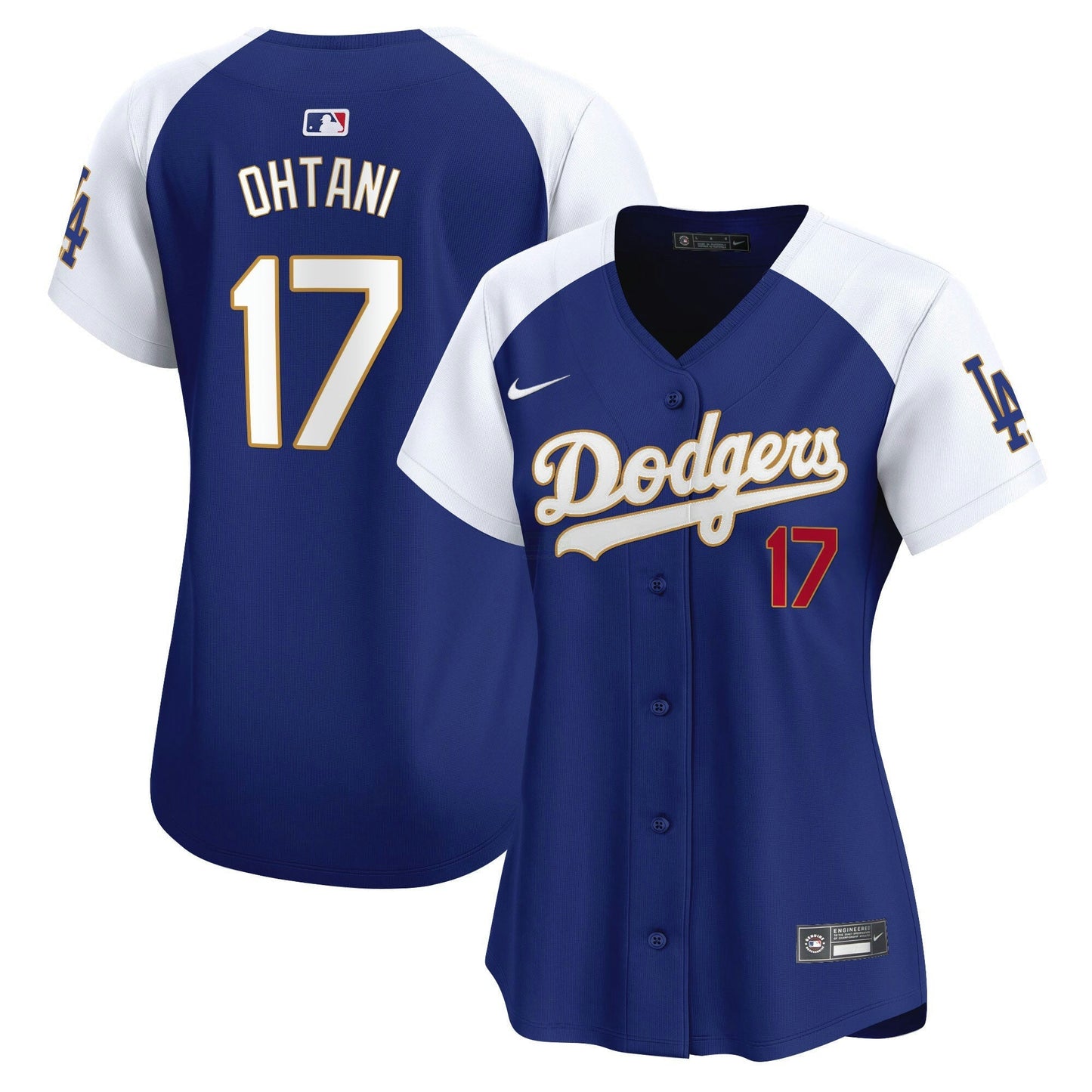 Camisa MLB Women’s Gold Trim Vapor Premier Limited Jersey