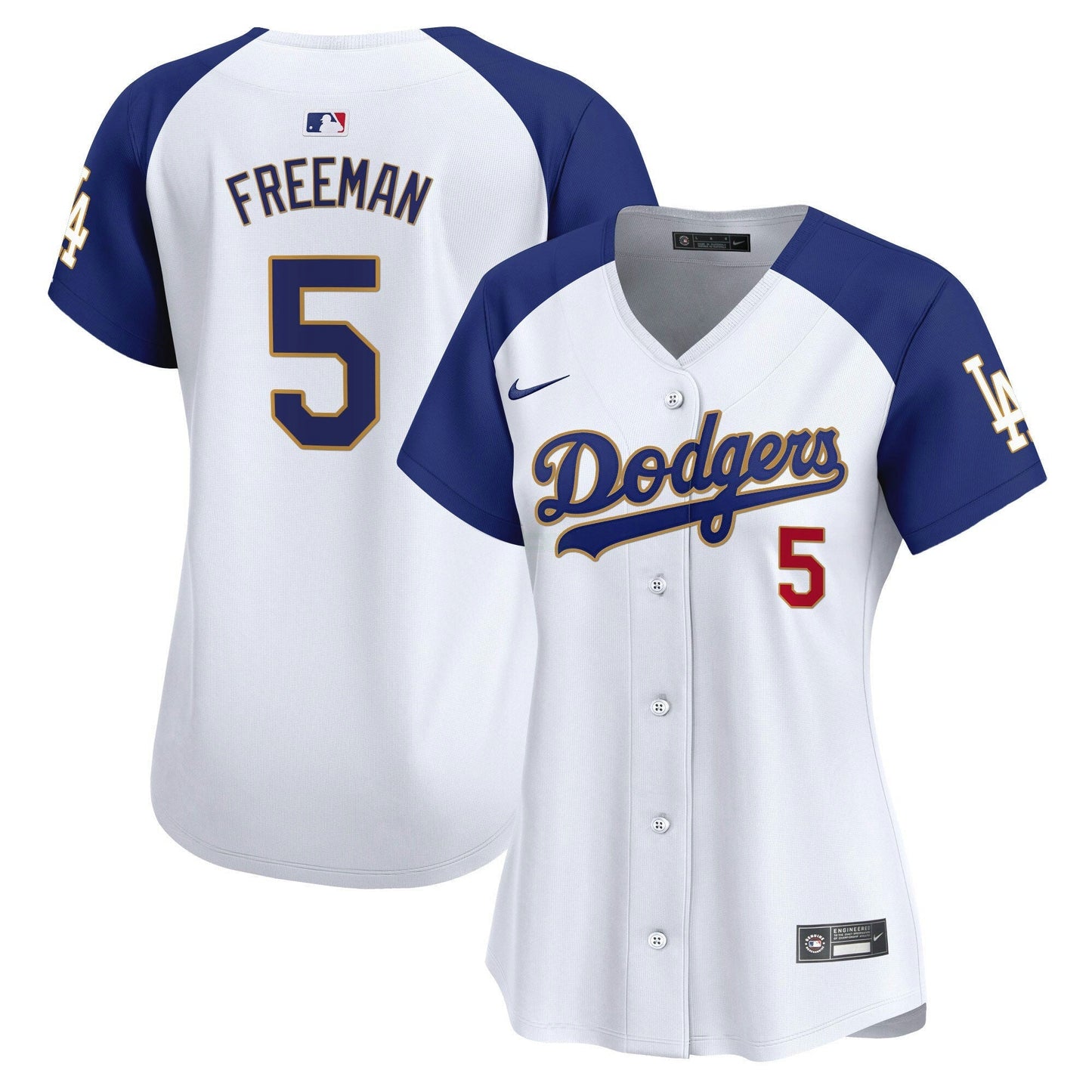 Camisa MLB Women’s Gold Trim Vapor Premier Limited Jersey