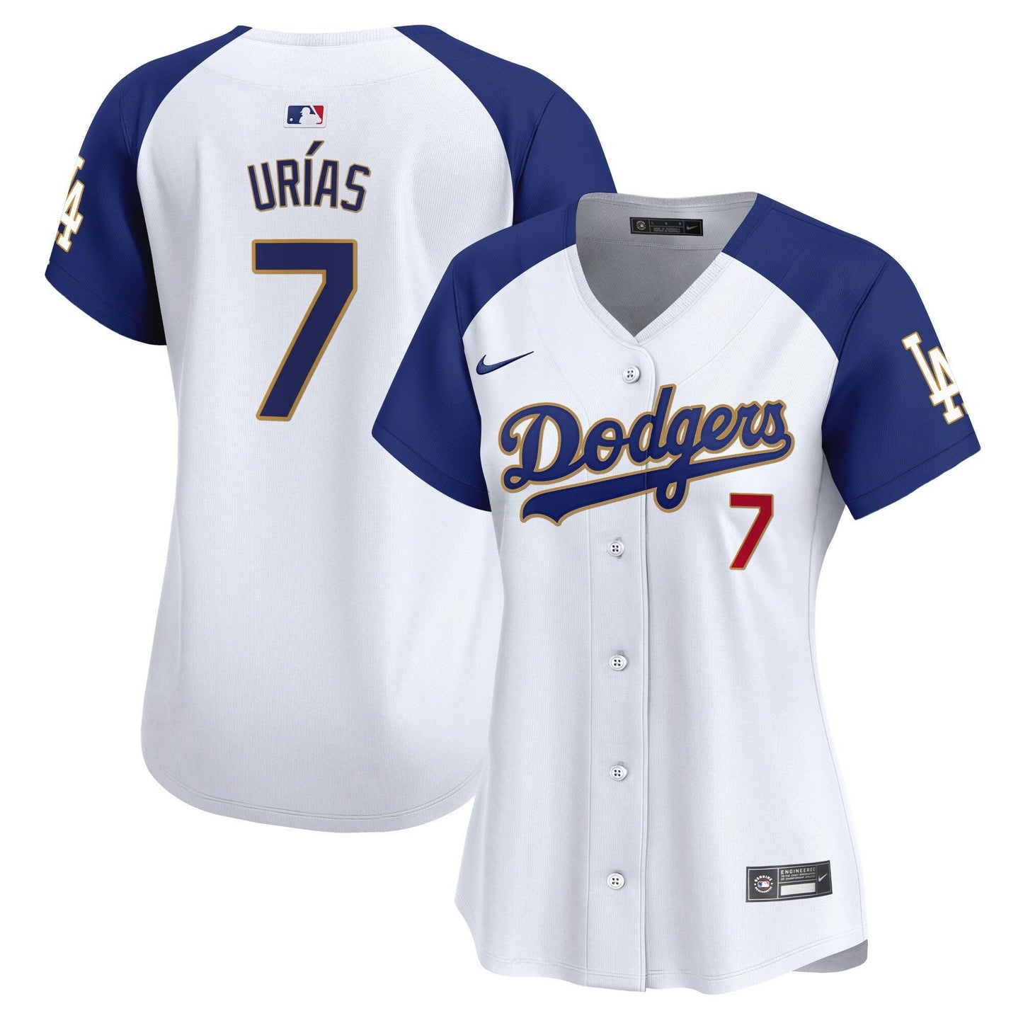 Camisa MLB Women’s Gold Trim Vapor Premier Limited Jersey