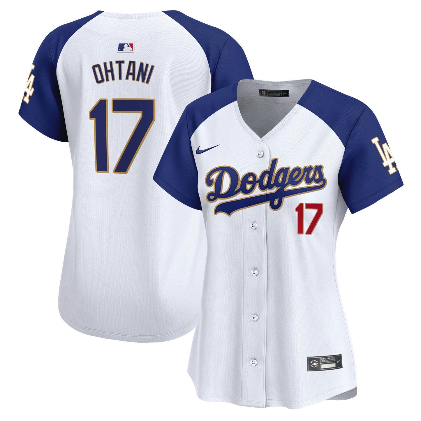 Camisa MLB Women’s Gold Trim Vapor Premier Limited Jersey