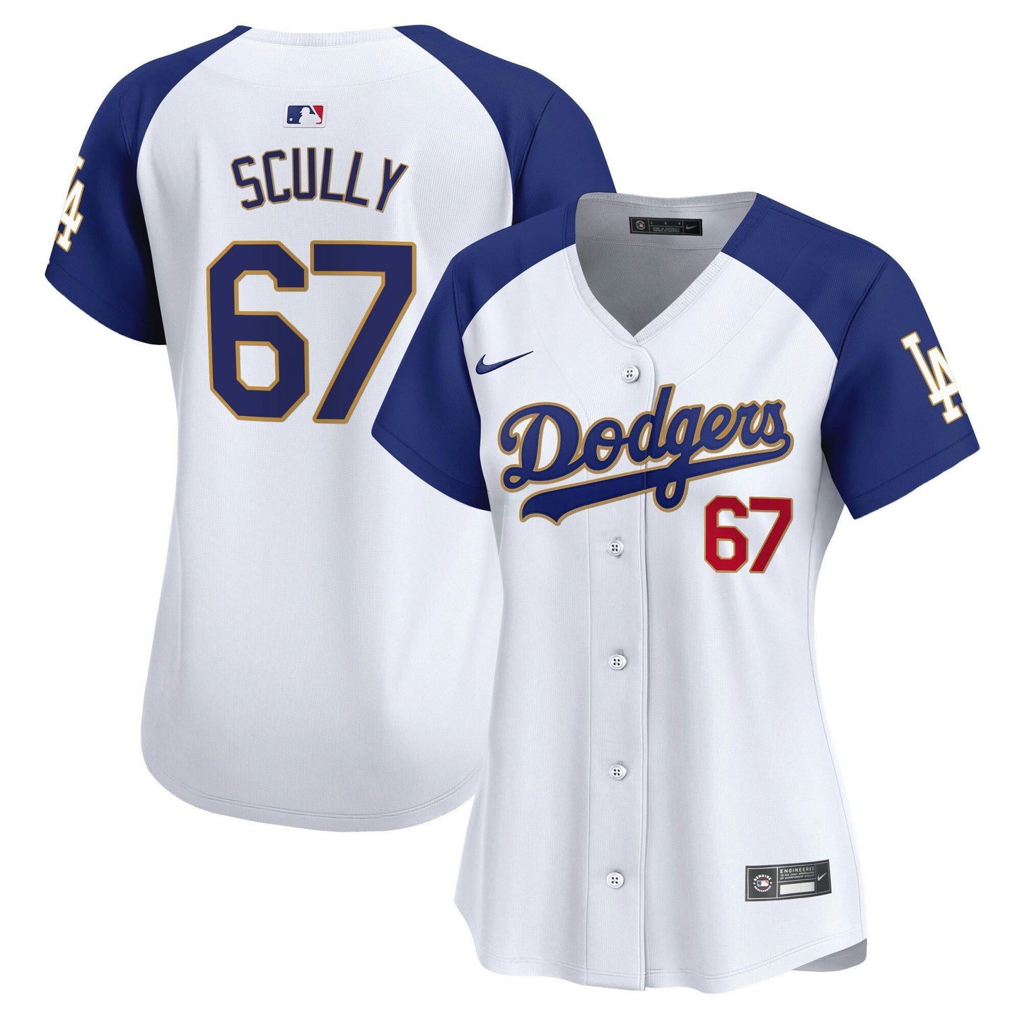 Camisa MLB Women’s Gold Trim Vapor Premier Limited Jersey