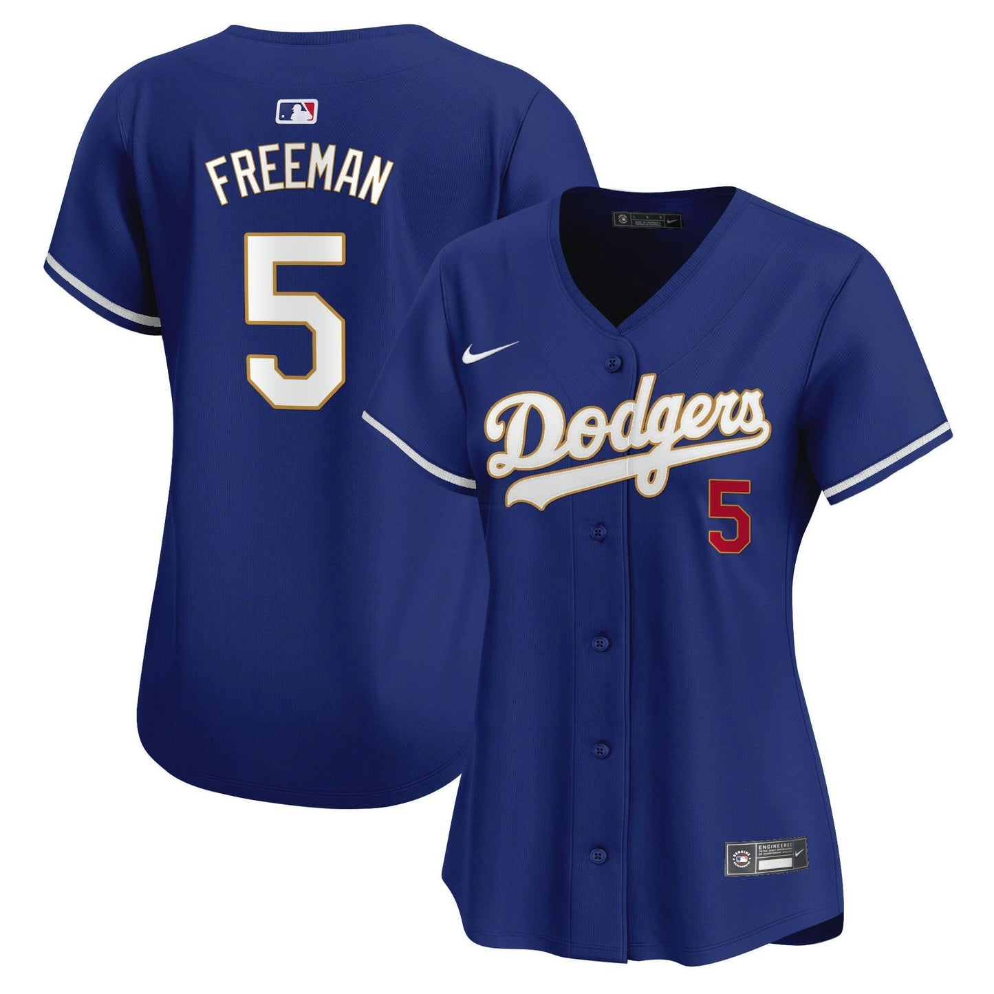 Camisa MLB Women’s Gold Trim Vapor Premier Limited Jersey
