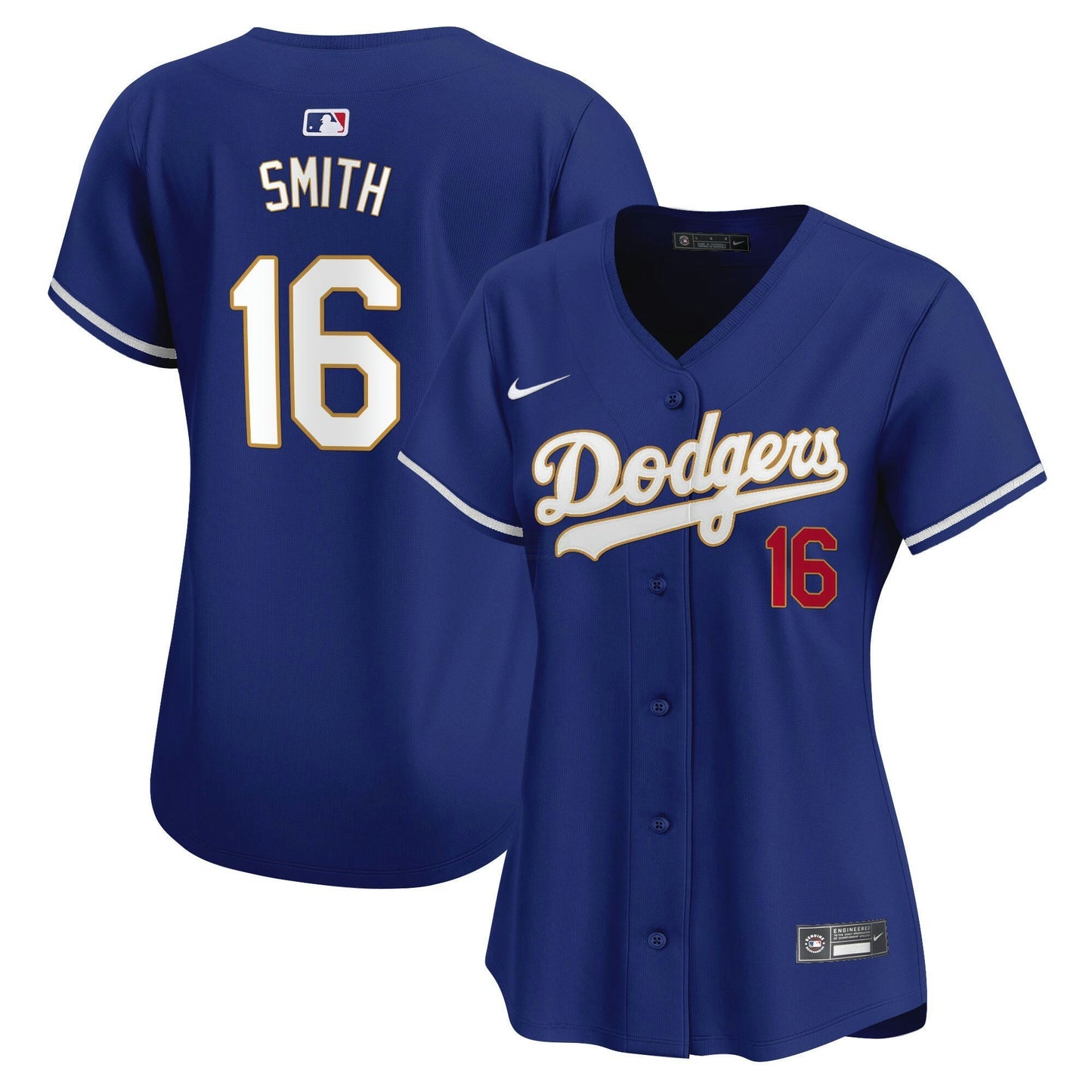 Camisa MLB Women’s Gold Trim Vapor Premier Limited Jersey