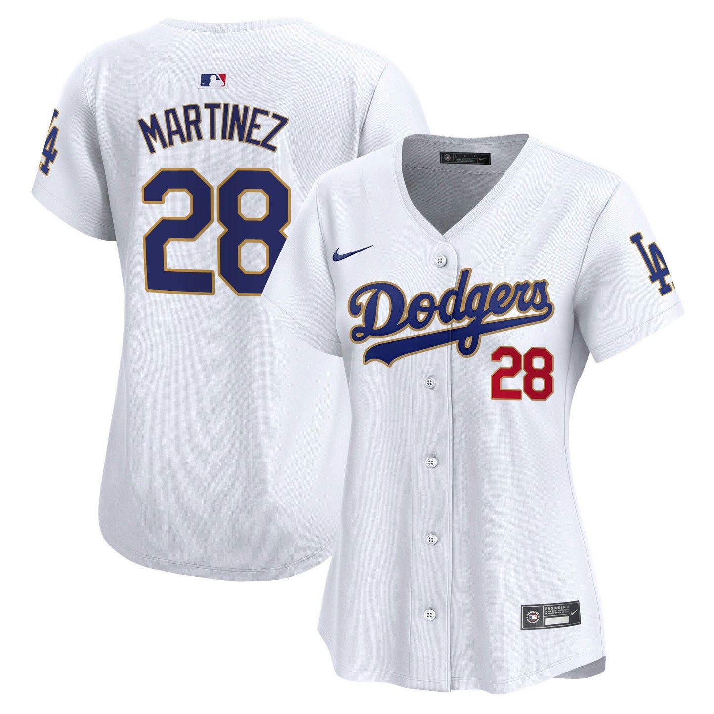 Camisa MLB Women’s Gold Trim Vapor Premier Limited Jersey