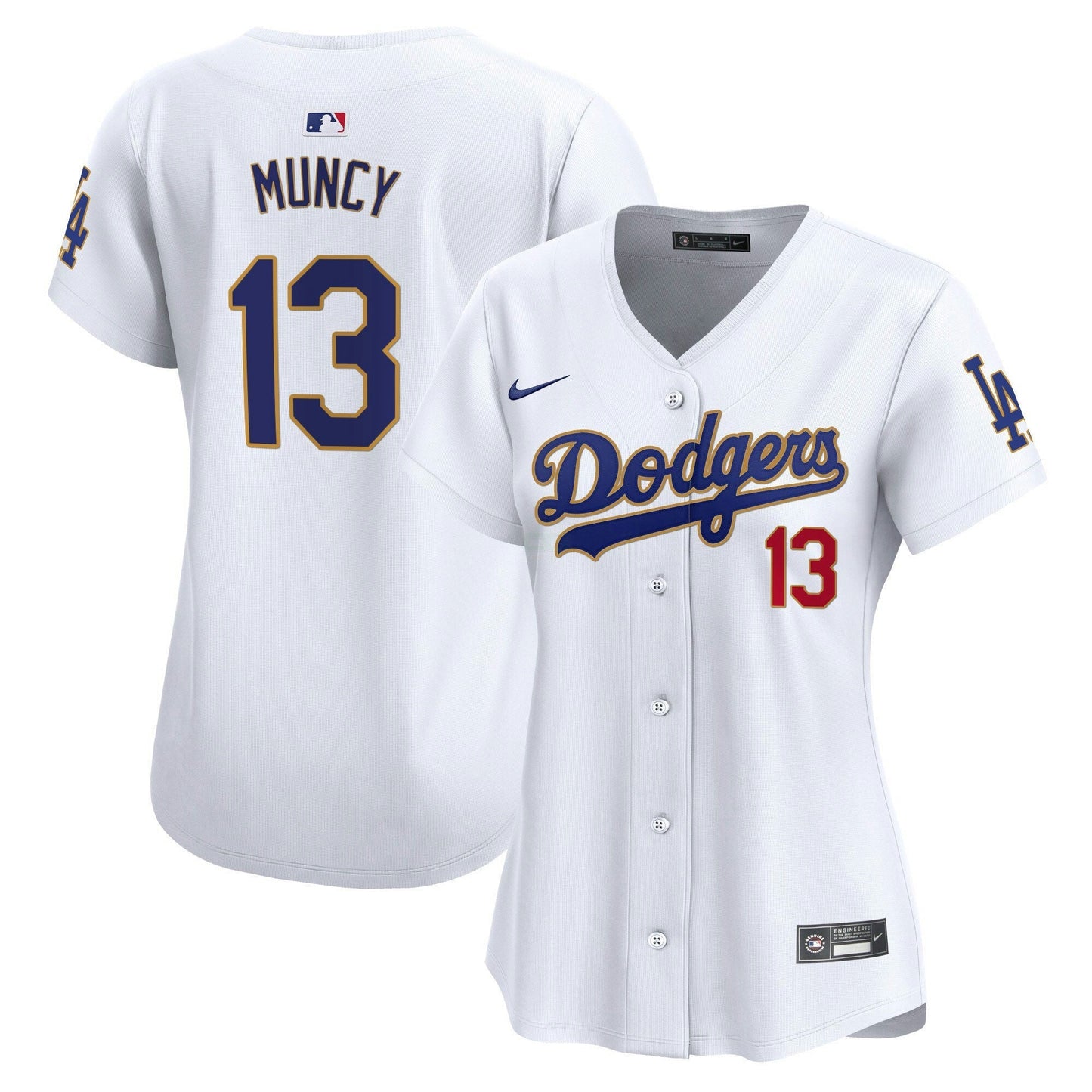 Camisa MLB Women’s Gold Trim Vapor Premier Limited Jersey