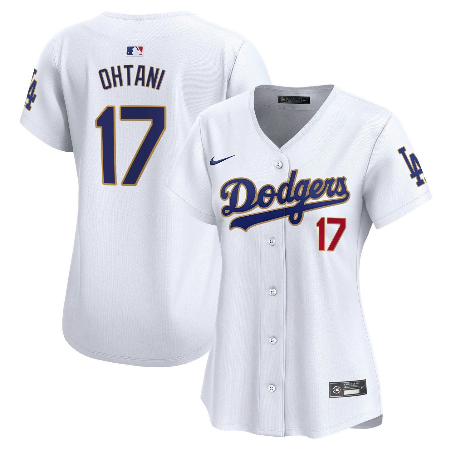Camisa MLB Women’s Gold Trim Vapor Premier Limited Jersey
