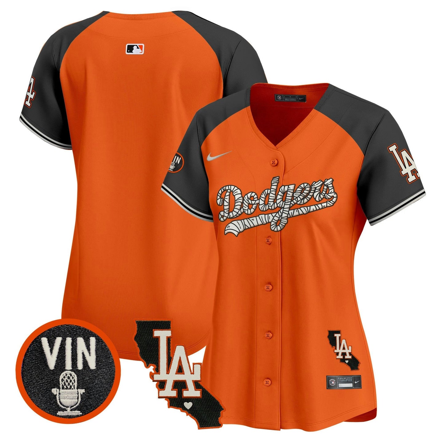 Camisa MLB Los Angeles Dodgers Women’s Halloween Vapor Premier Limited Jersey