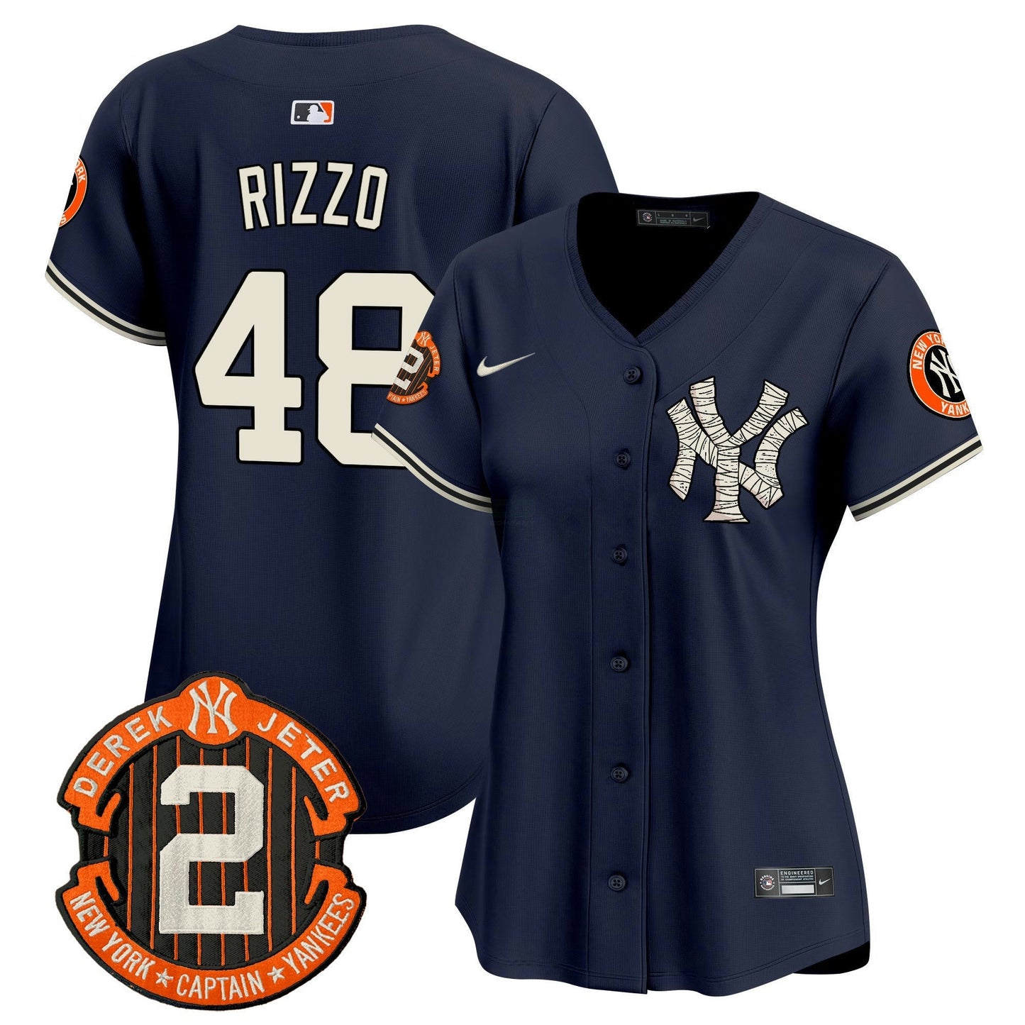 Camisa MLB New York Yankees Women’s Halloween Vapor Premier Limited Jersey