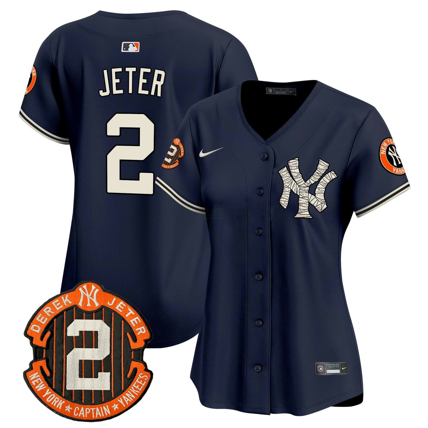 Camisa MLB New York Yankees Women’s Halloween Vapor Premier Limited Jersey