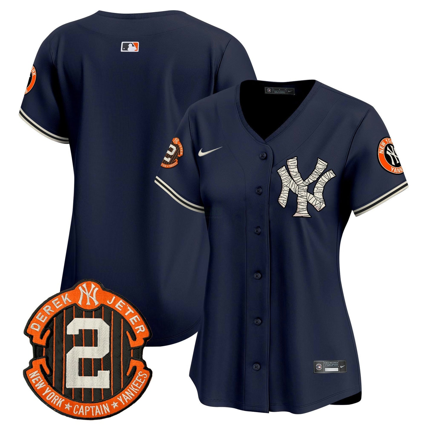 Camisa MLB New York Yankees Women’s Halloween Vapor Premier Limited Jersey