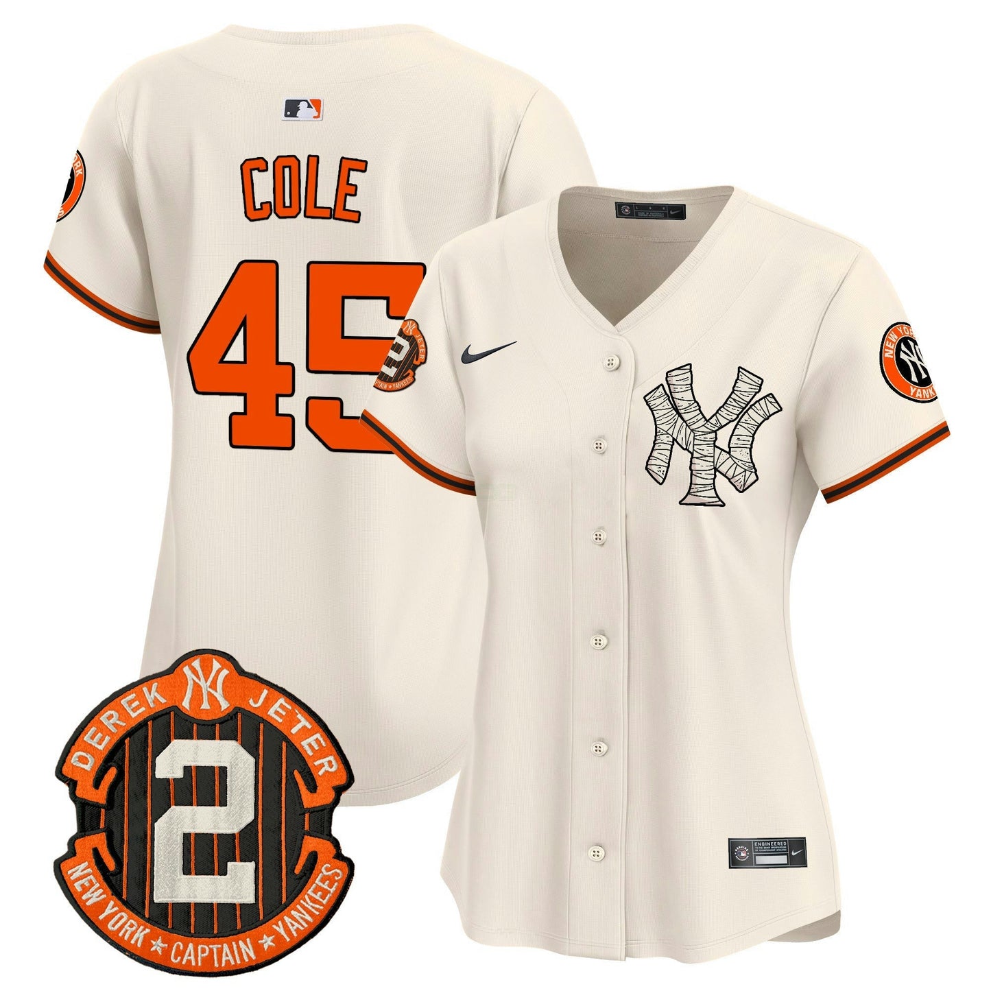Camisa MLB New York Yankees Women’s Halloween Vapor Premier Limited Jersey