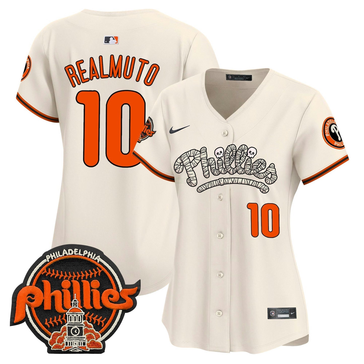 Camisa MLB Philadelphia Phillies Women’s Halloween Vapor Premier Limited Jersey