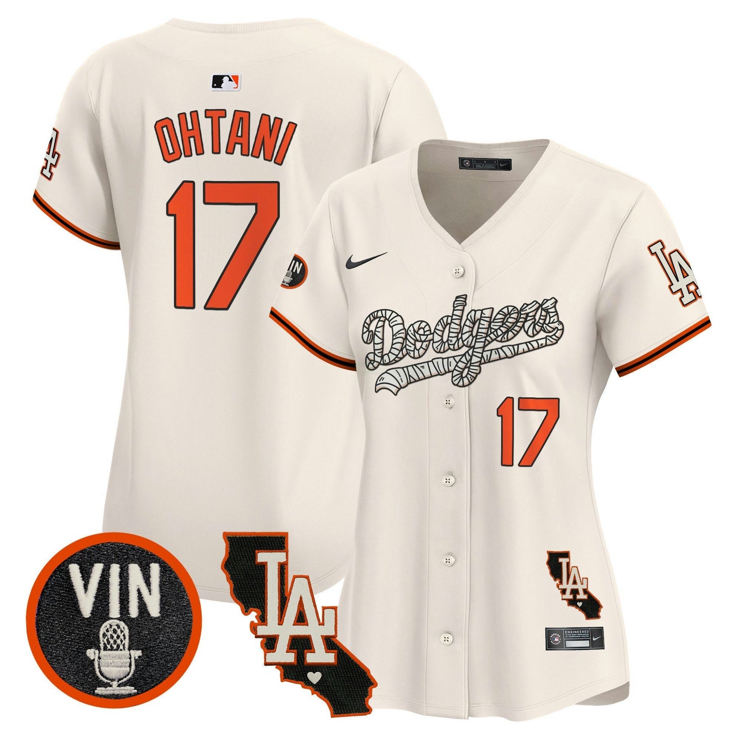 Camisa MLB Los Angeles Dodgers Women’s Halloween Vapor Premier Limited Jersey