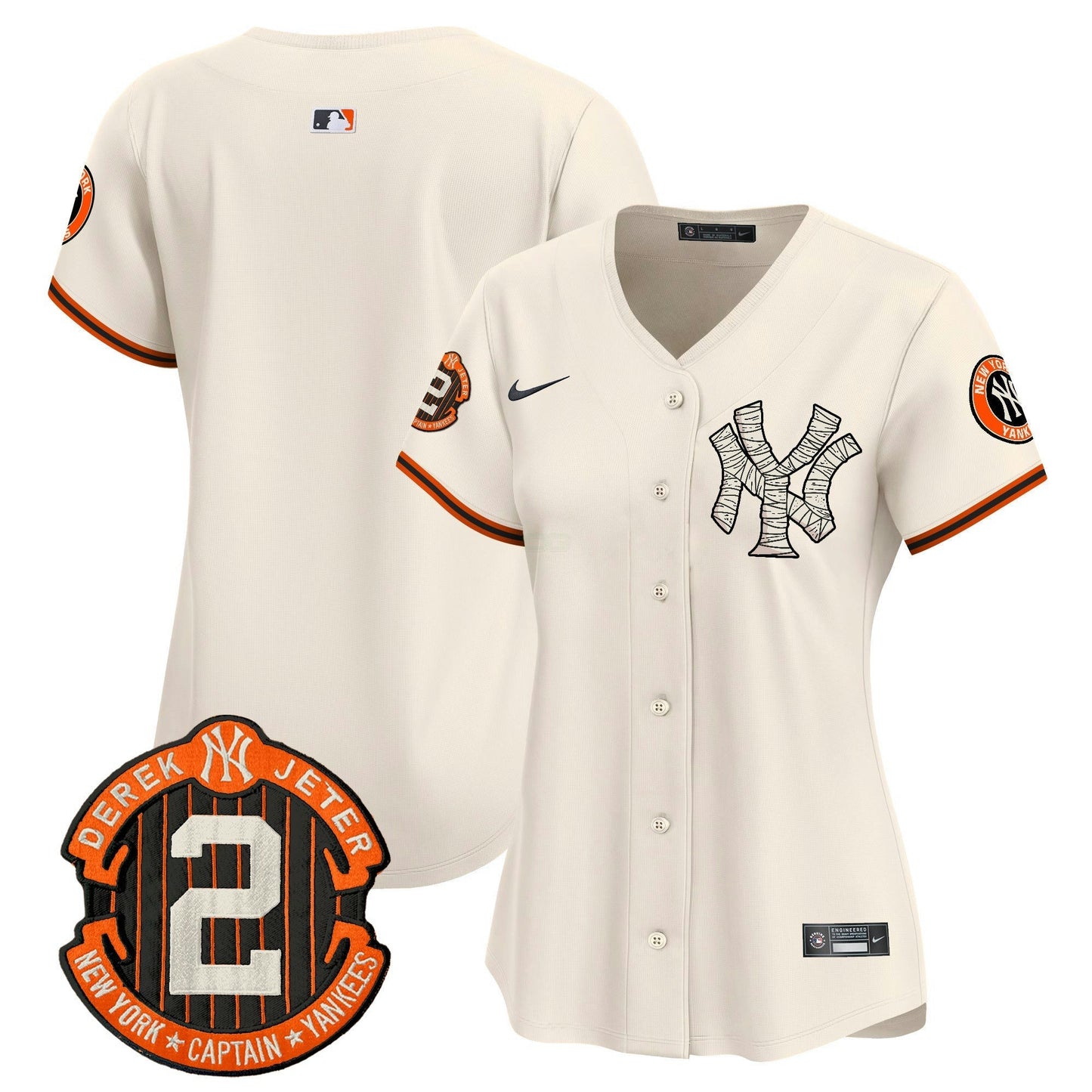 Camisa MLB New York Yankees Women’s Halloween Vapor Premier Limited Jersey