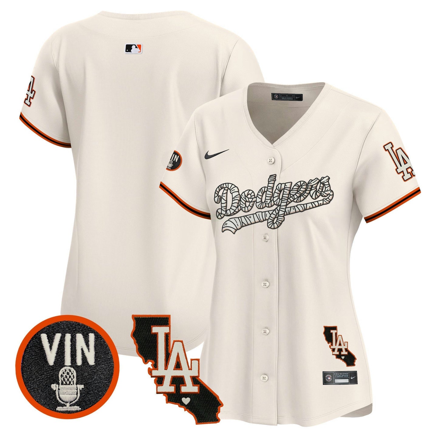Camisa MLB Los Angeles Dodgers Women’s Halloween Vapor Premier Limited Jersey