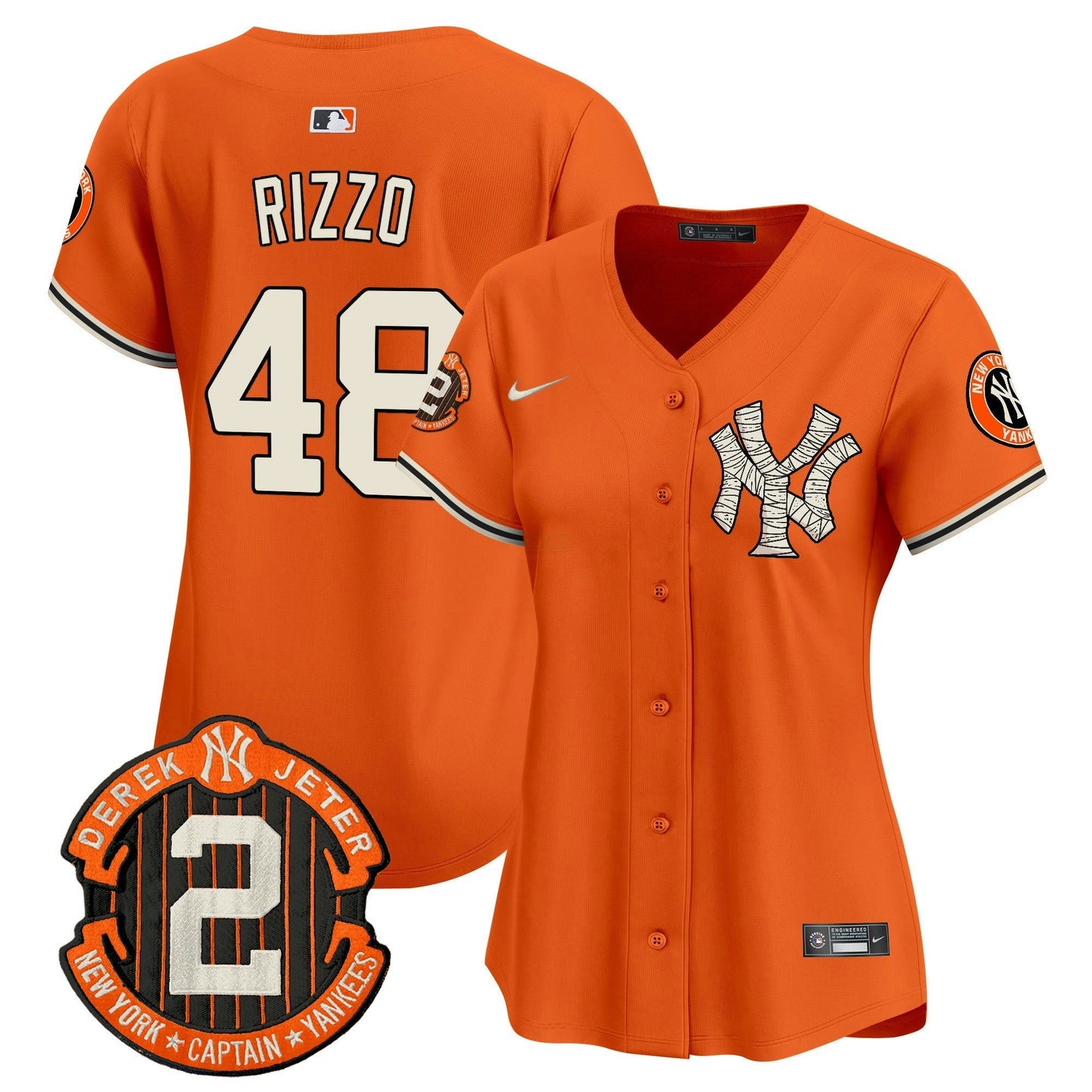 Camisa MLB New York Yankees Women’s Halloween Vapor Premier Limited Jersey