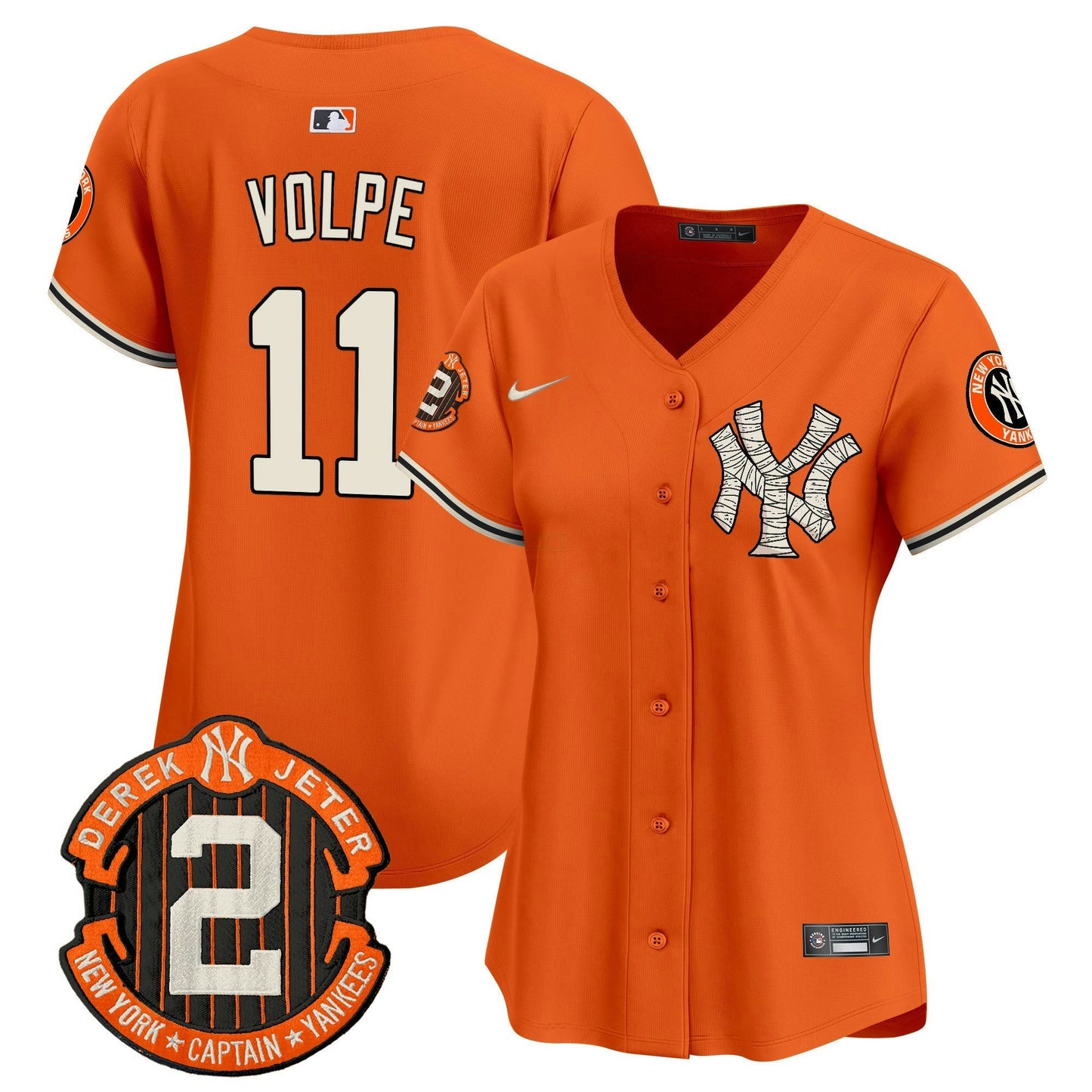 Camisa MLB New York Yankees Women’s Halloween Vapor Premier Limited Jersey