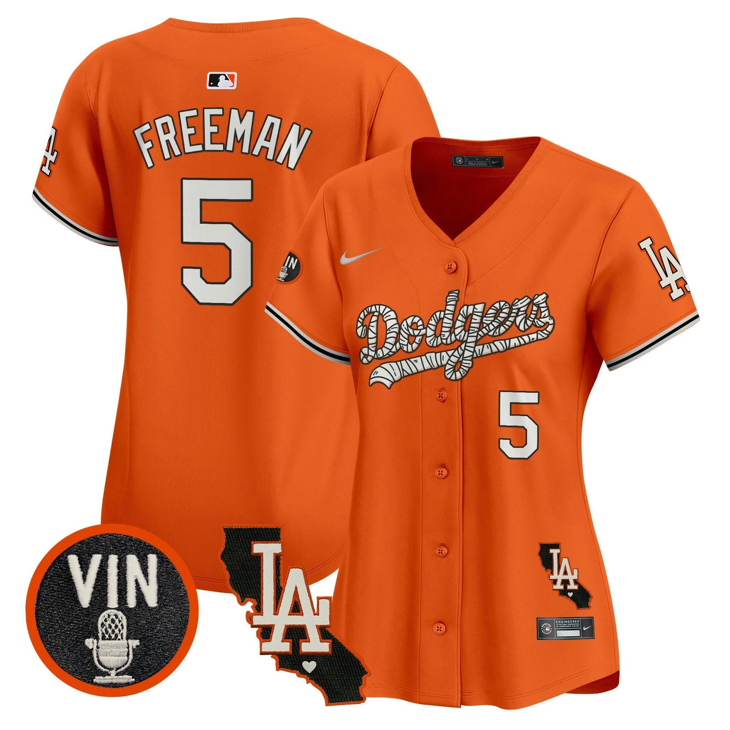 Camisa MLB Los Angeles Dodgers Women’s Halloween Vapor Premier Limited Jersey