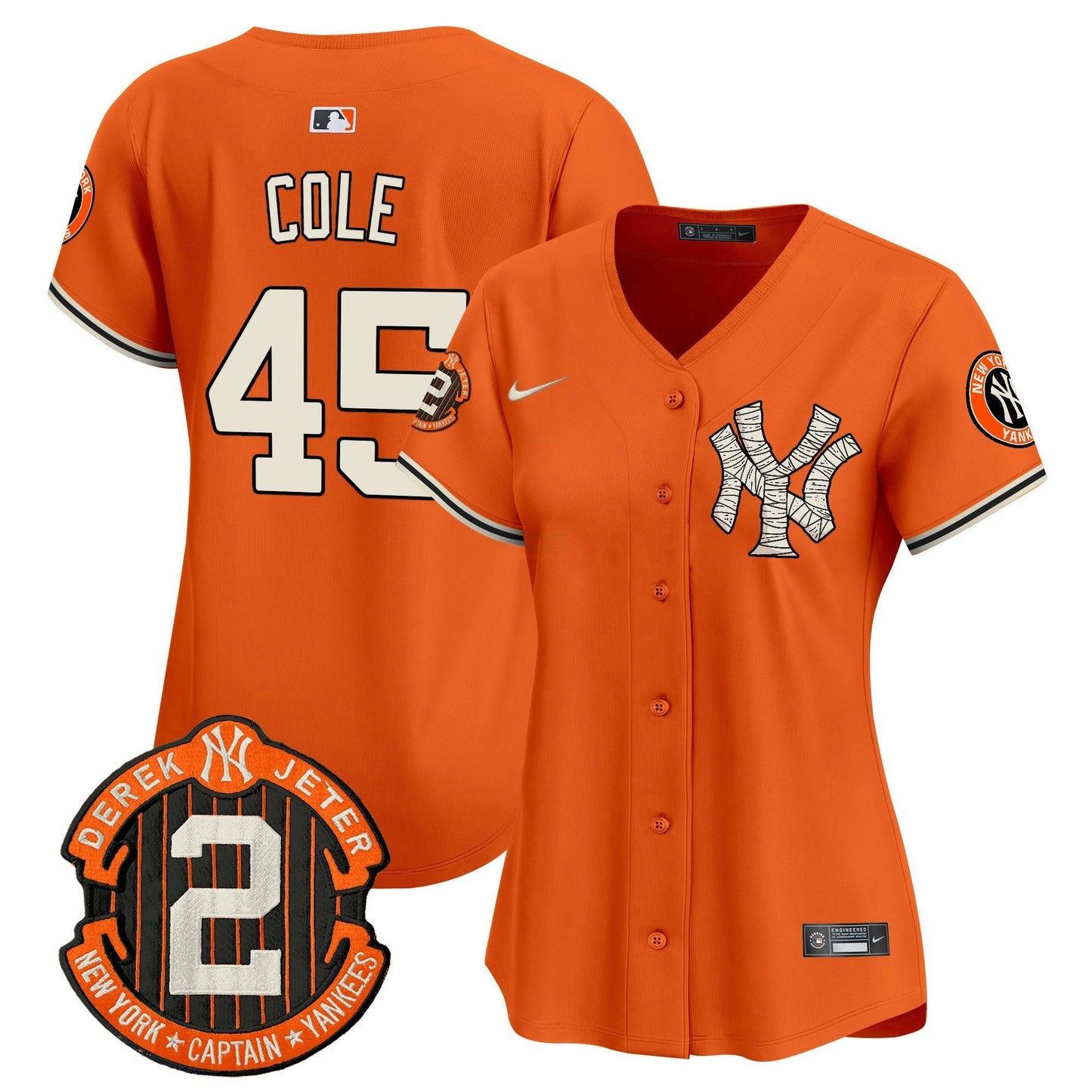 Camisa MLB New York Yankees Women’s Halloween Vapor Premier Limited Jersey