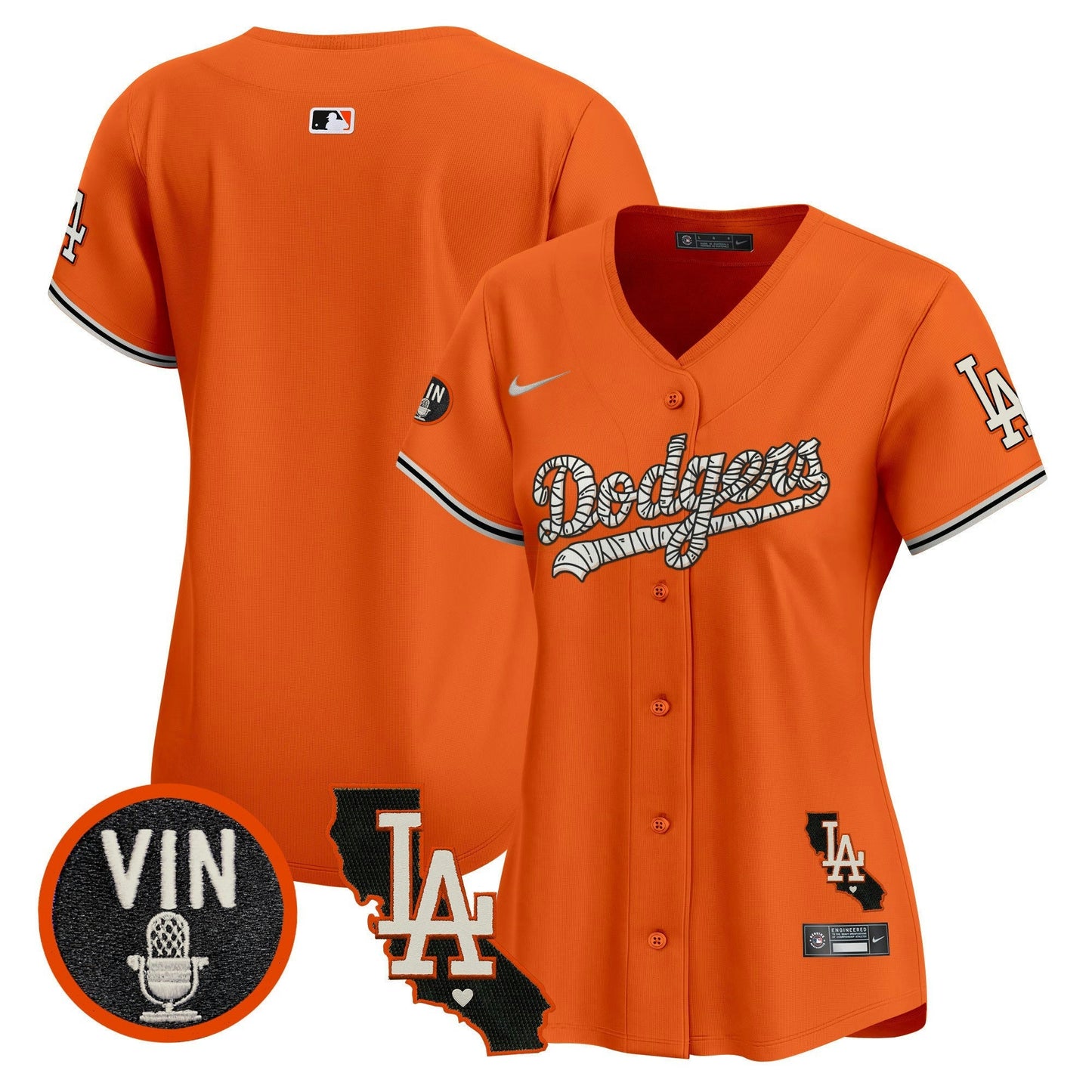 Camisa MLB Los Angeles Dodgers Women’s Halloween Vapor Premier Limited Jersey