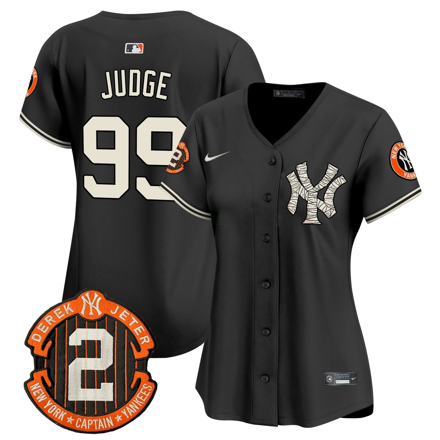 Camisa MLB New York Yankees Women’s Halloween Vapor Premier Limited Jersey