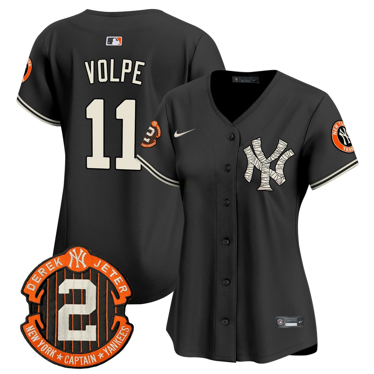 Camisa MLB New York Yankees Women’s Halloween Vapor Premier Limited Jersey