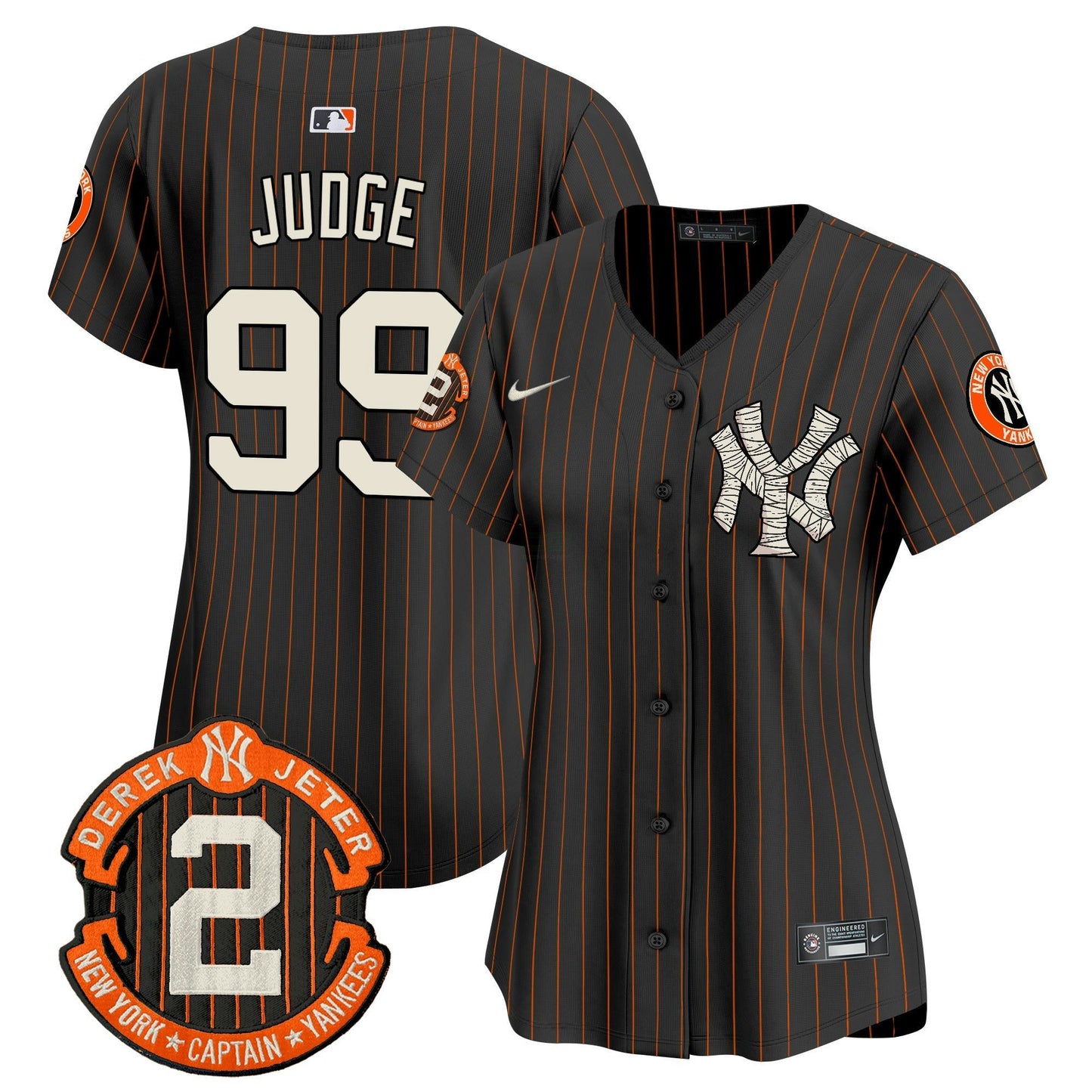 Camisa MLB New York Yankees Women’s Halloween Vapor Premier Limited Jersey