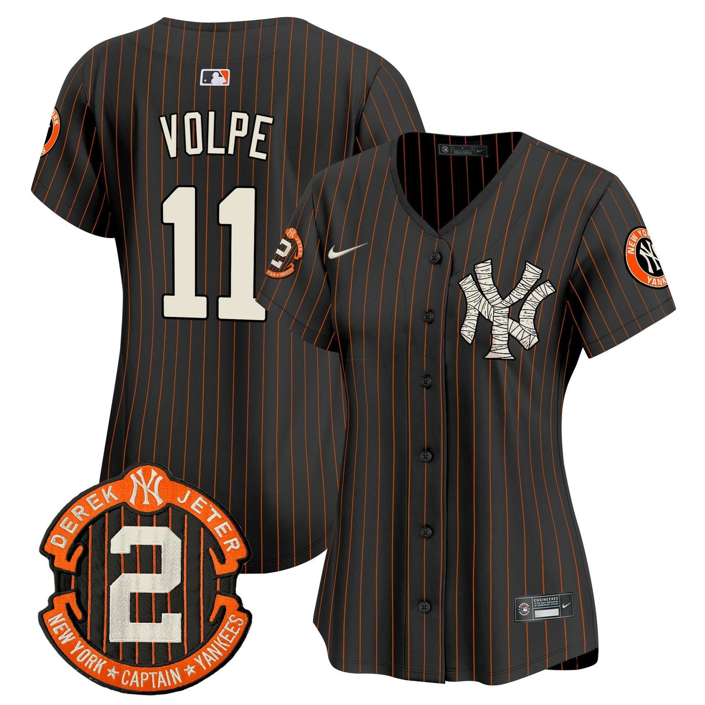 Camisa MLB New York Yankees Women’s Halloween Vapor Premier Limited Jersey