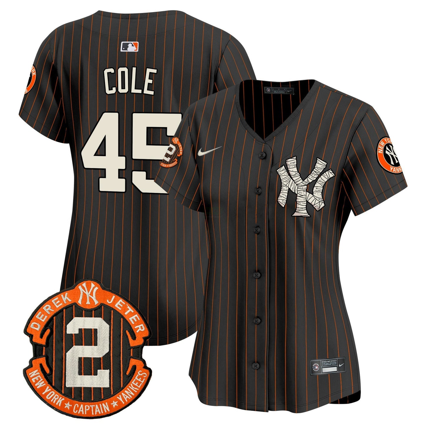 Camisa MLB New York Yankees Women’s Halloween Vapor Premier Limited Jersey