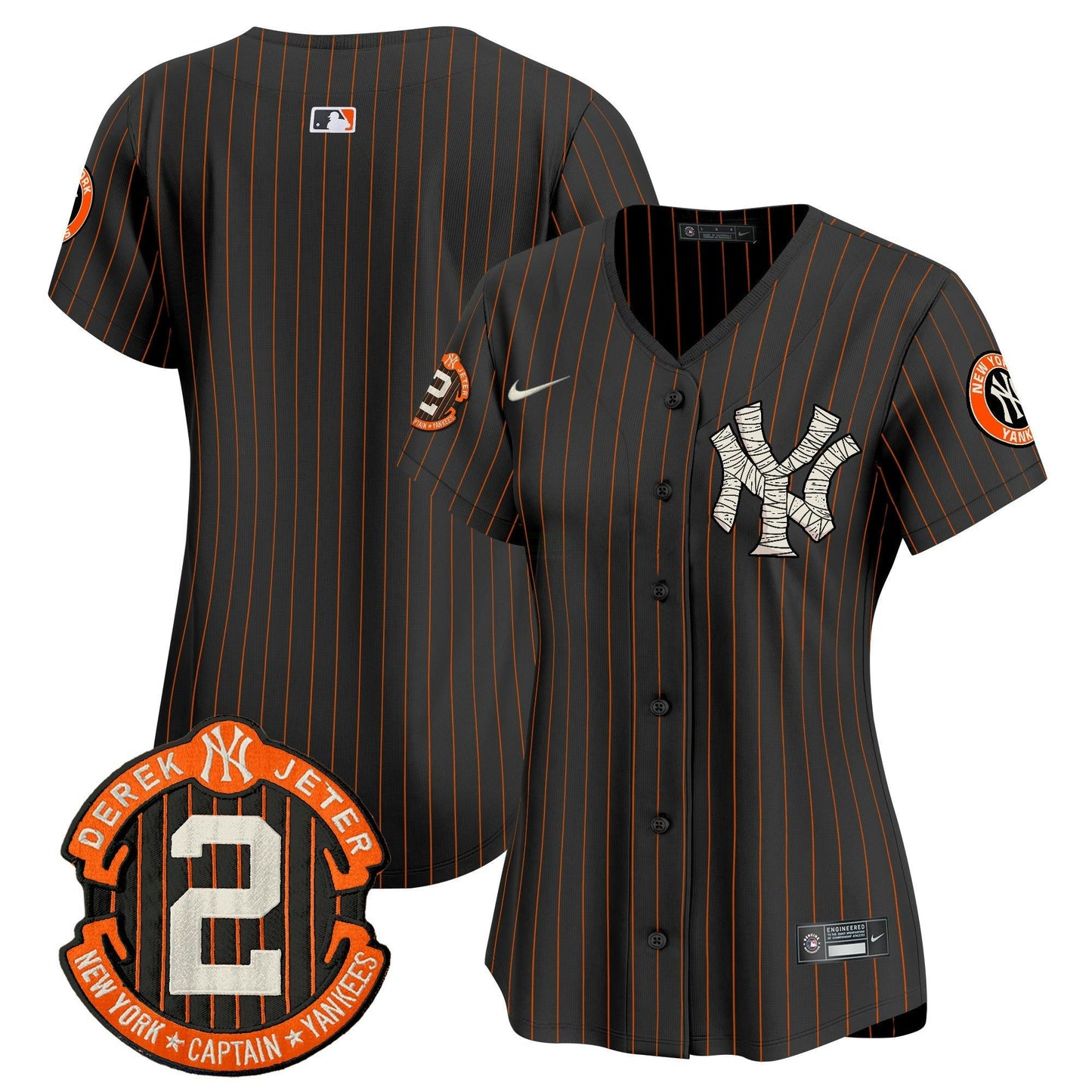 Camisa MLB New York Yankees Women’s Halloween Vapor Premier Limited Jersey