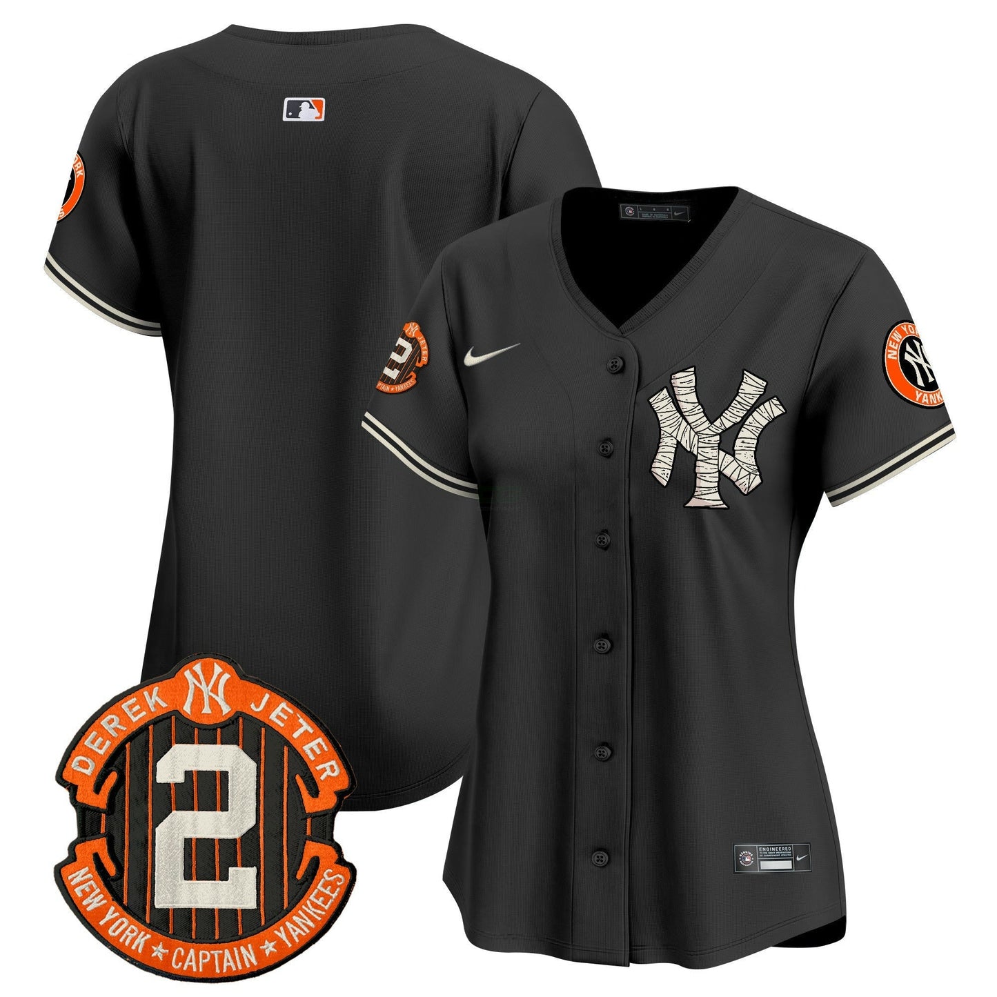 Camisa MLB New York Yankees Women’s Halloween Vapor Premier Limited Jersey