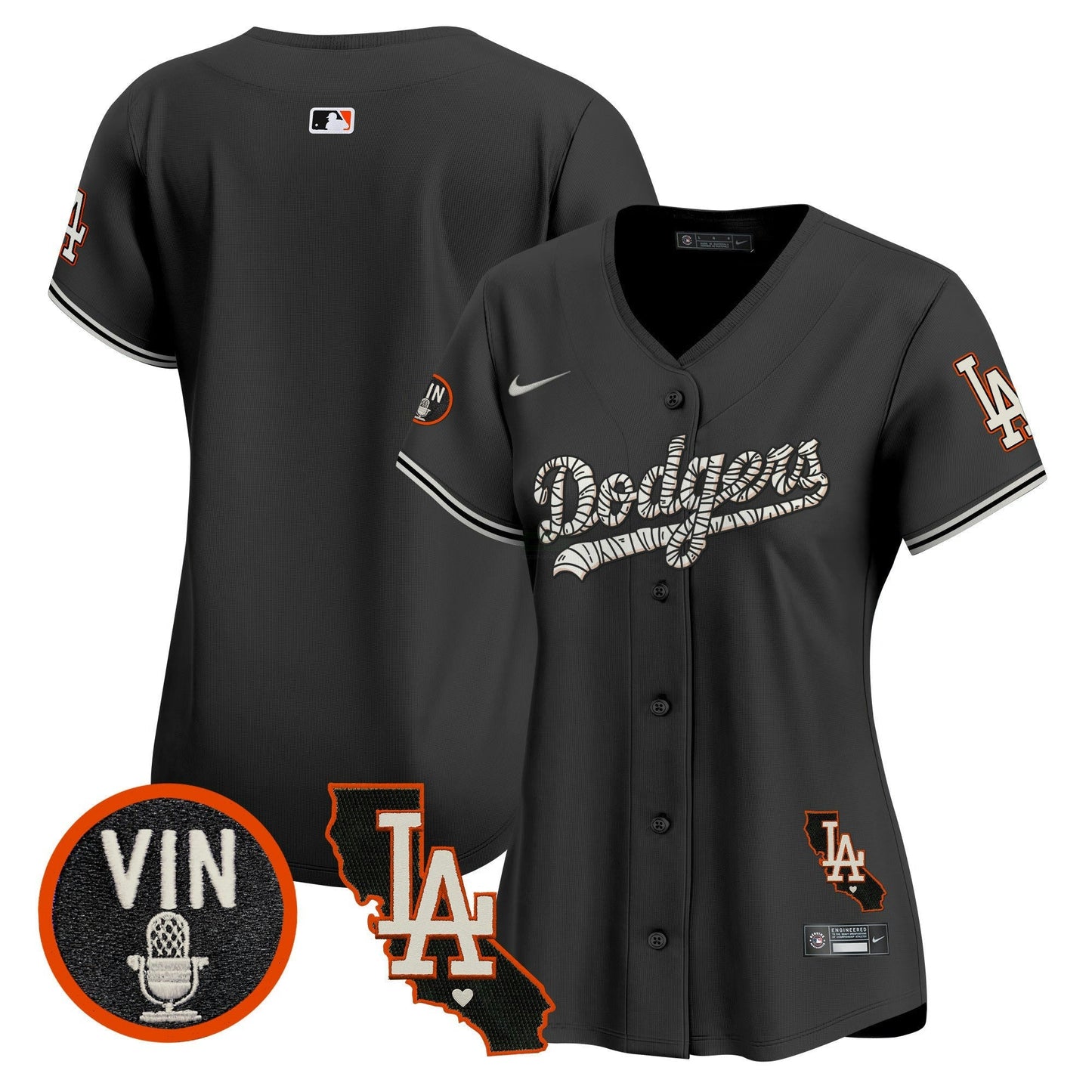 Camisa MLB Los Angeles Dodgers Women’s Halloween Vapor Premier Limited Jersey