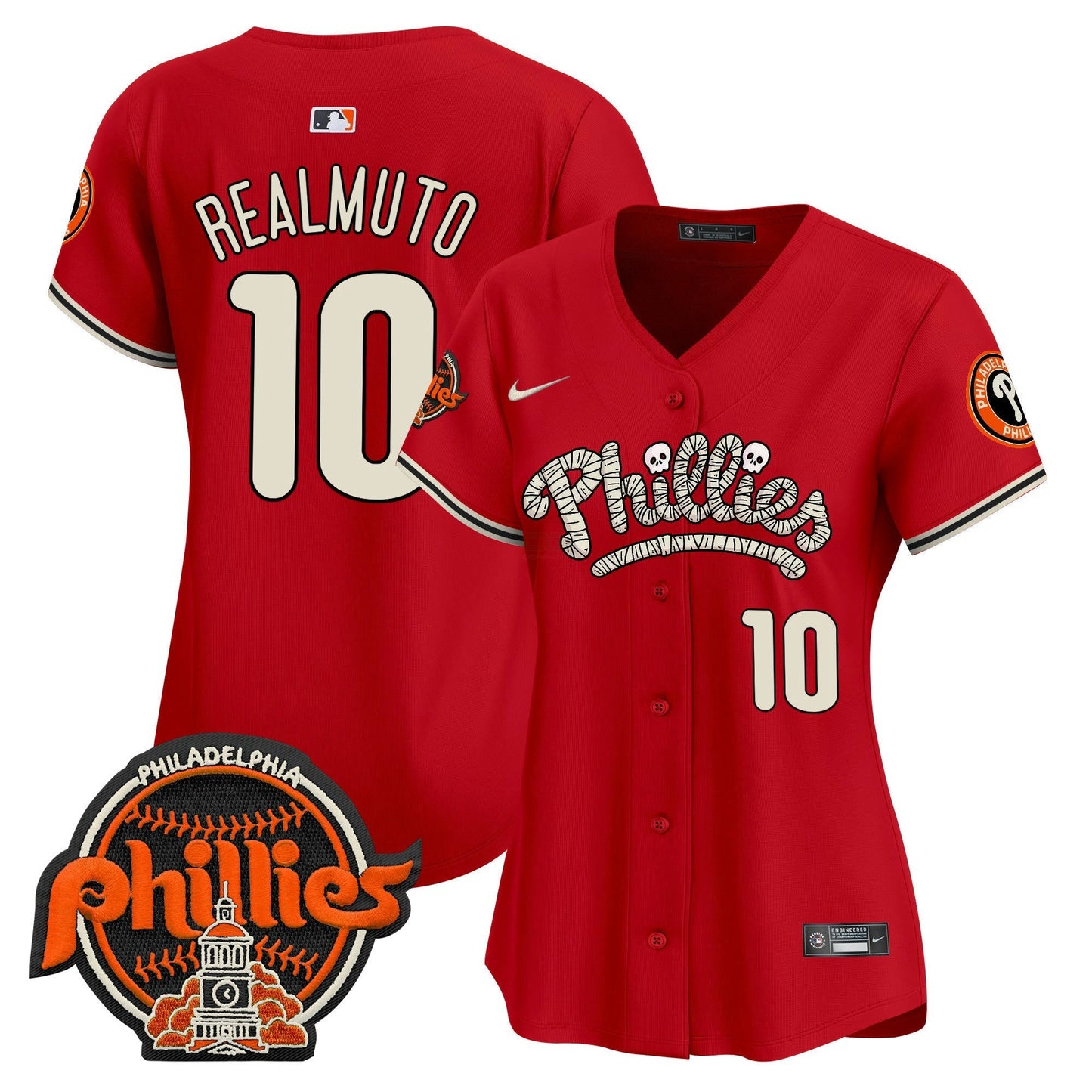 Camisa MLB Philadelphia Phillies Women’s Halloween Vapor Premier Limited Jersey